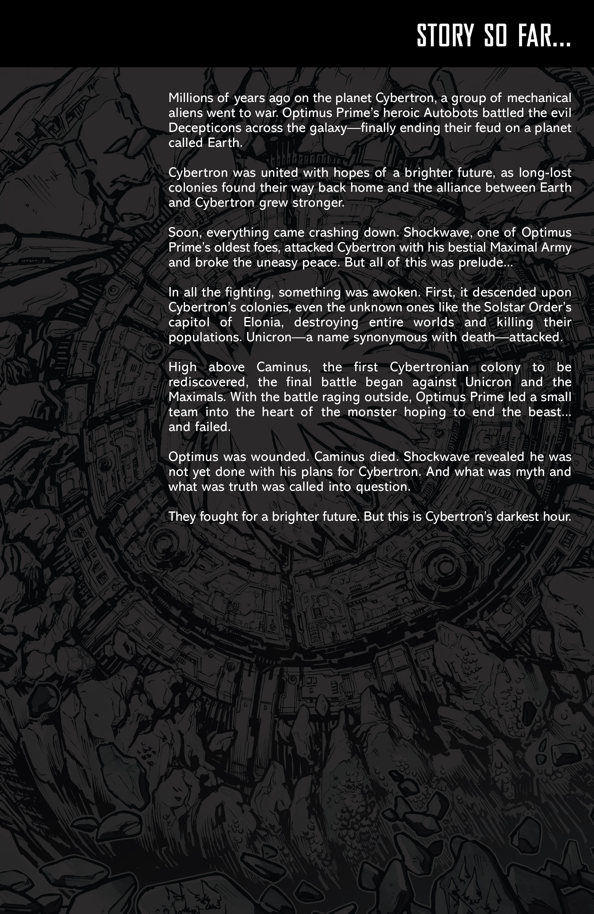 Transformers: Unicron (2018-): Chapter 2 - Page 3