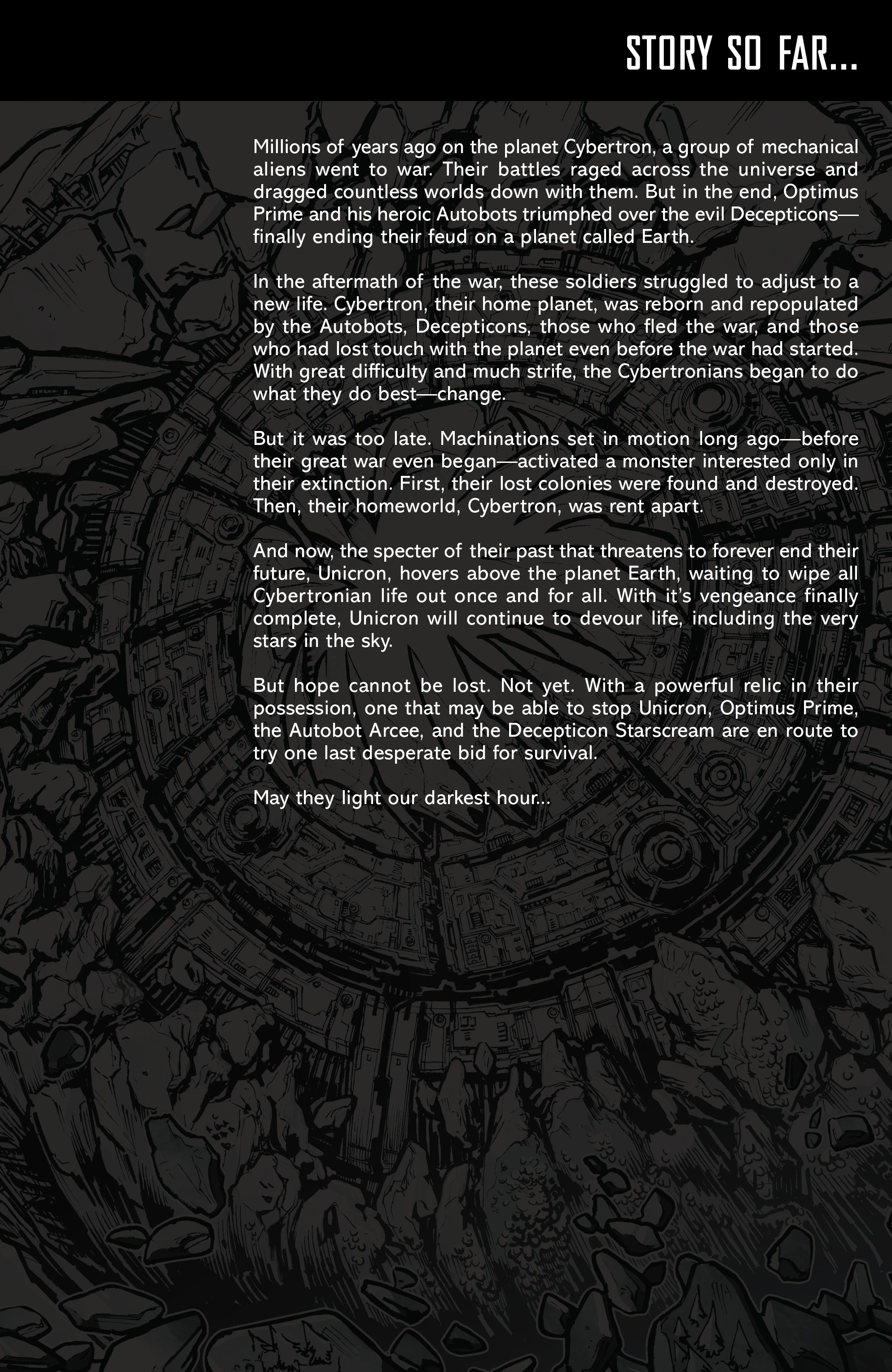 Transformers: Unicron (2018-): Chapter 6 - Page 3