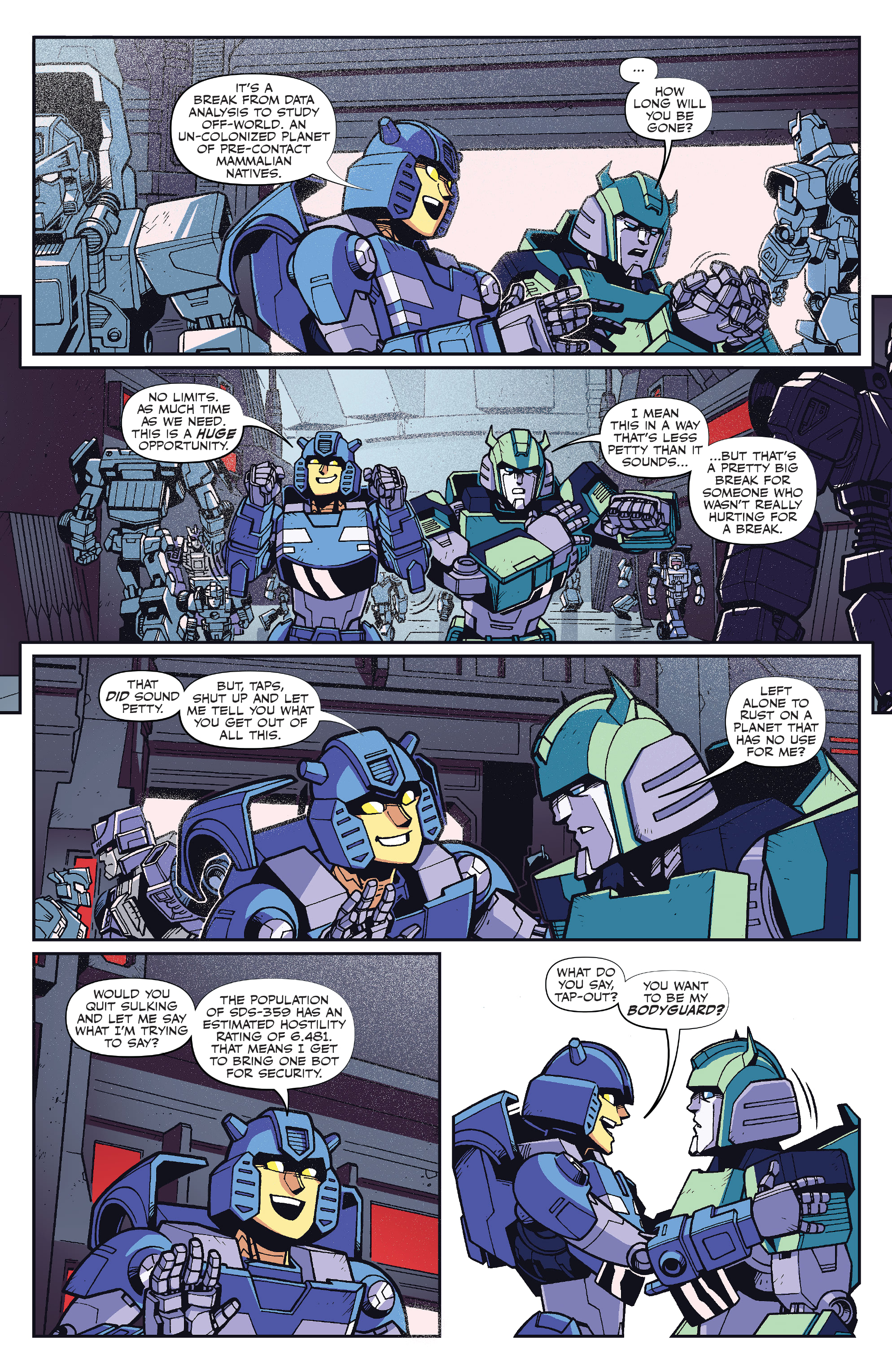 Transformers: Valentine's Day Special (2020): Chapter 1 - Page 6
