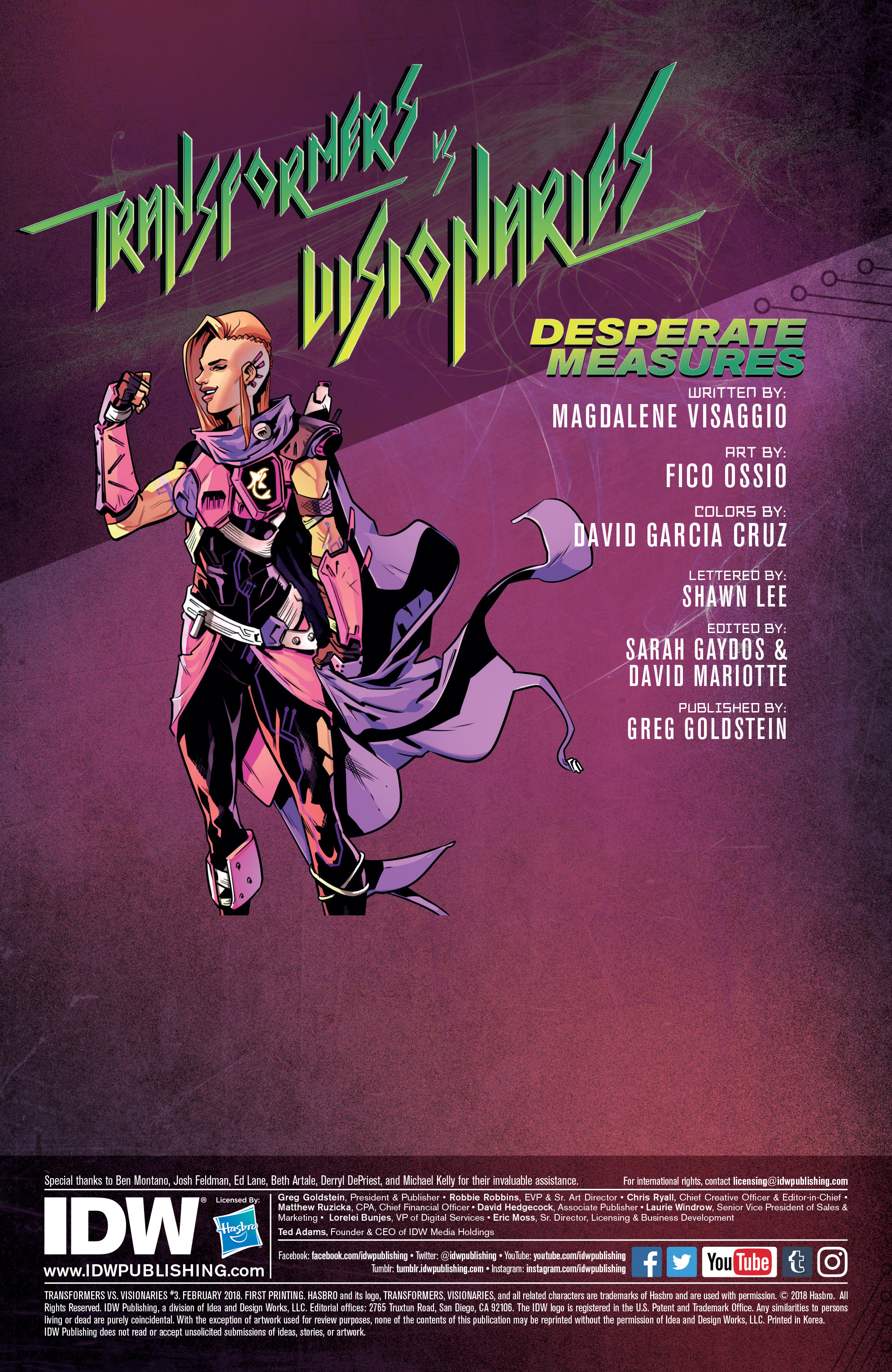 Transformers Vs The Visionaries (2018): Chapter 3 - Page 2