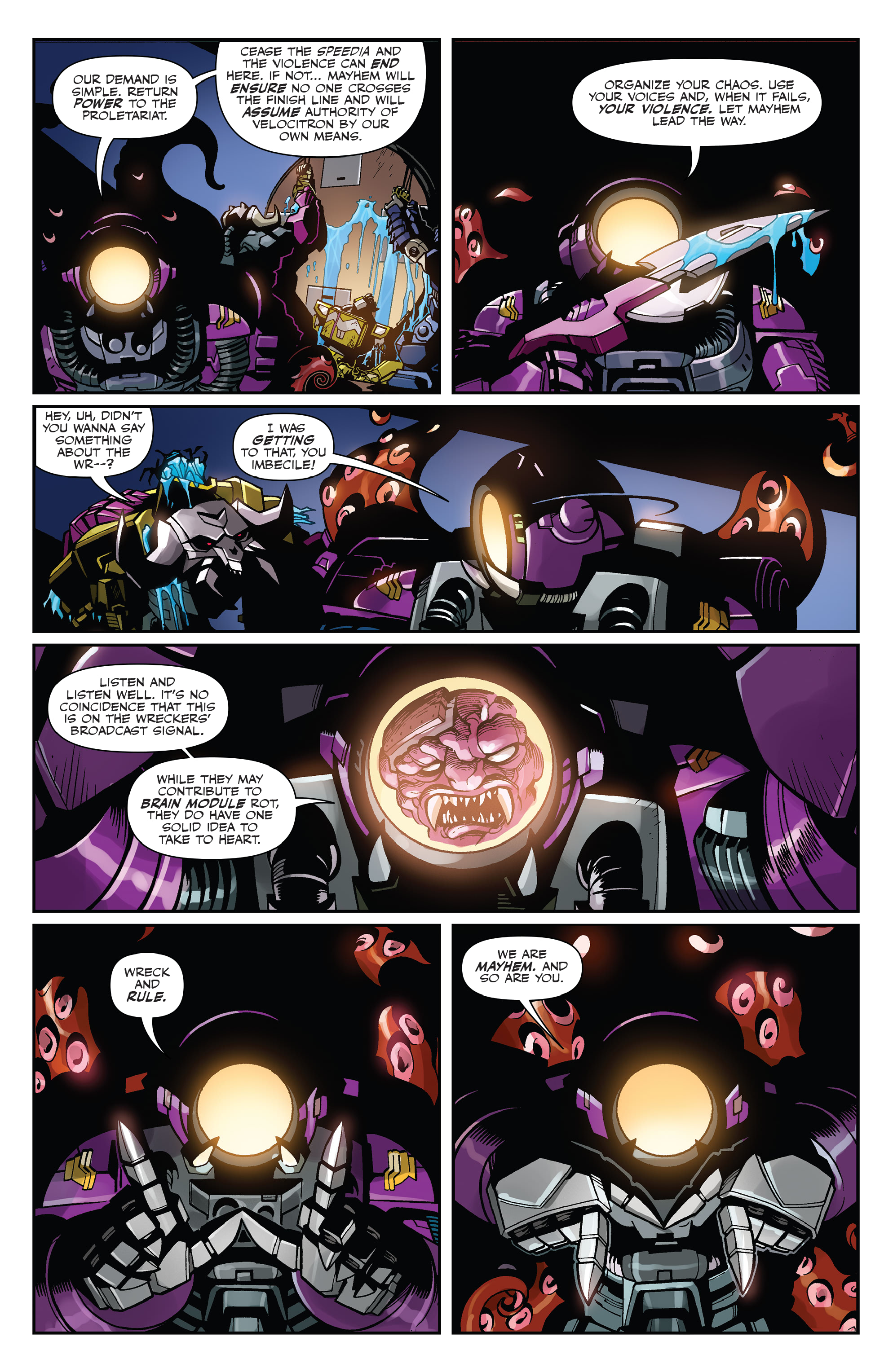 Transformers: Wreckers—Tread & Circuits (2021-): Chapter 1 - Page 11