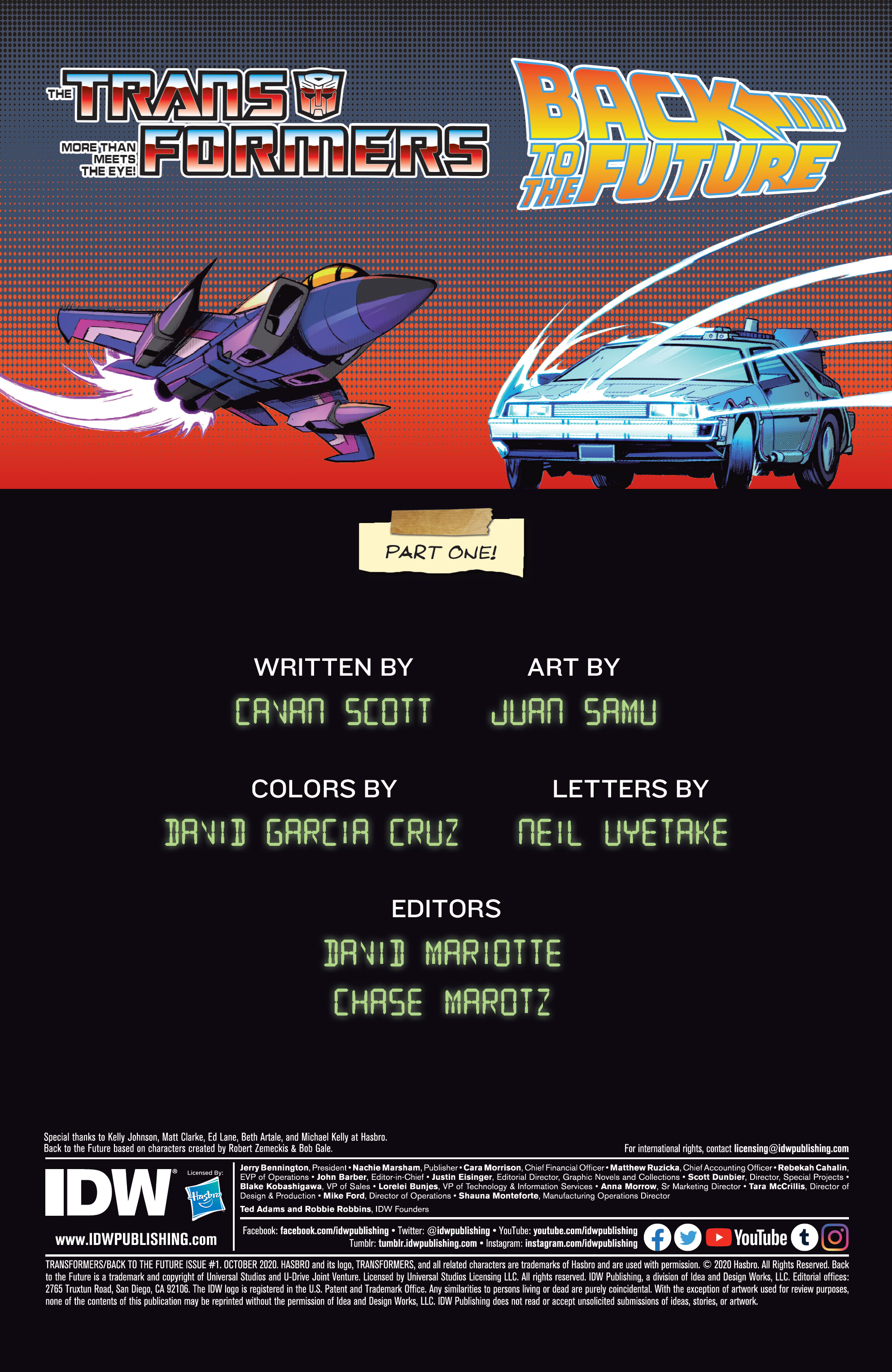 Transformers/Back to the Future (2020-): Chapter 1 - Page 2