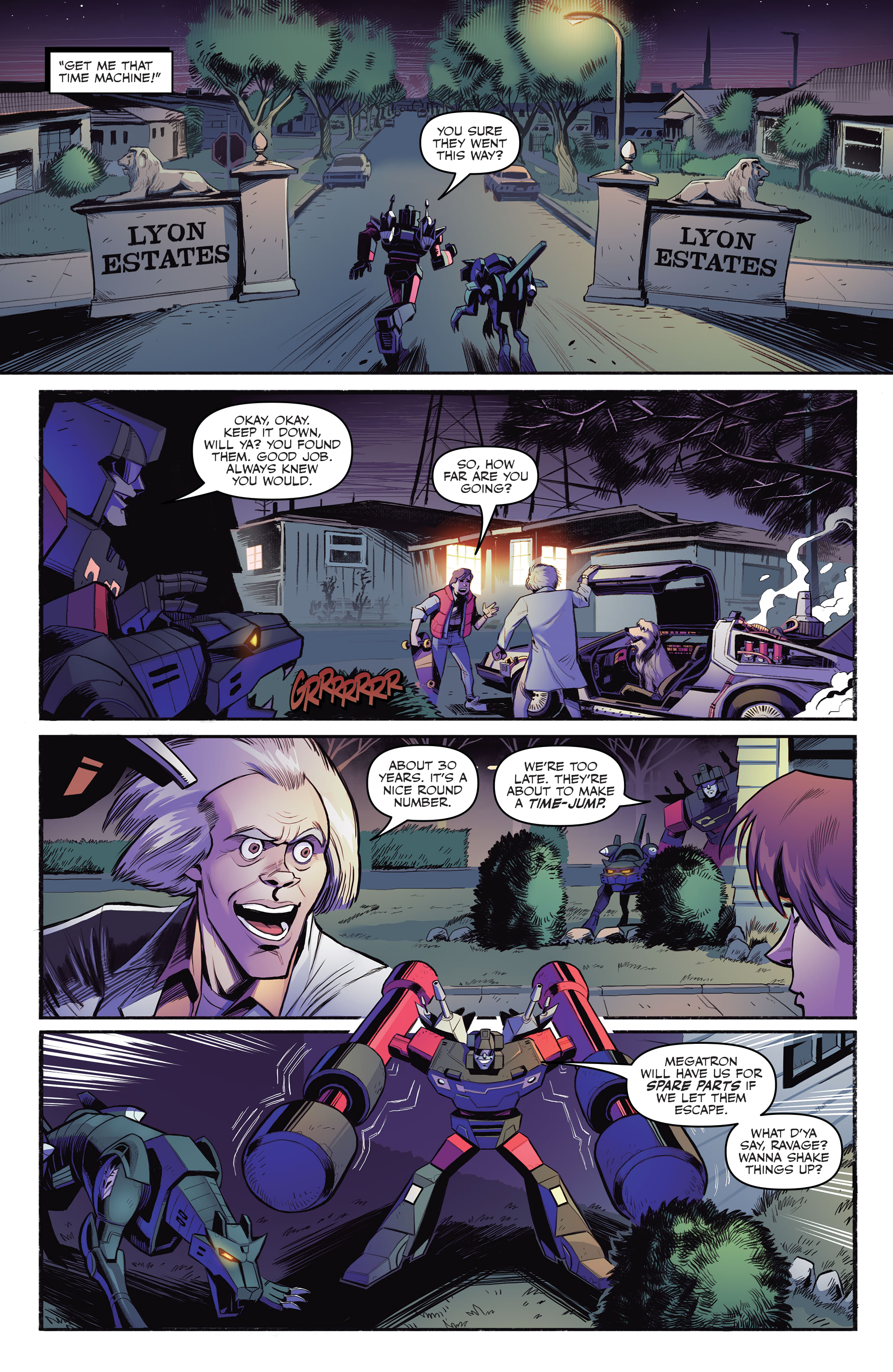 Transformers/Back to the Future (2020-): Chapter 1 - Page 8