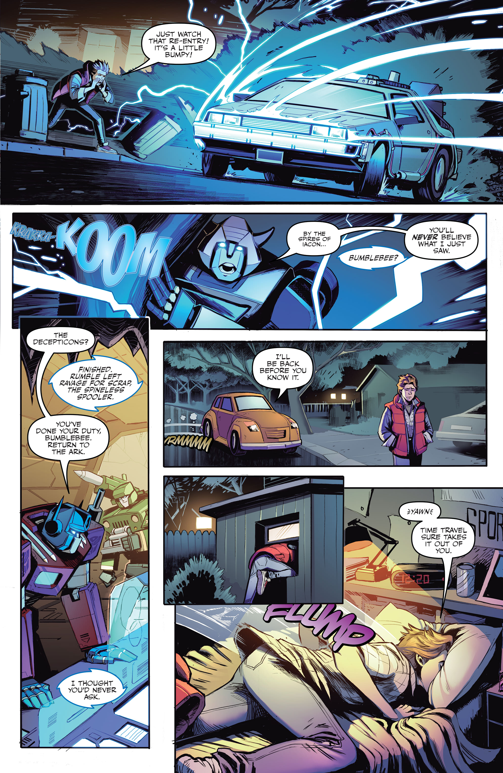 Transformers/Back to the Future (2020-): Chapter 1 - Page 13