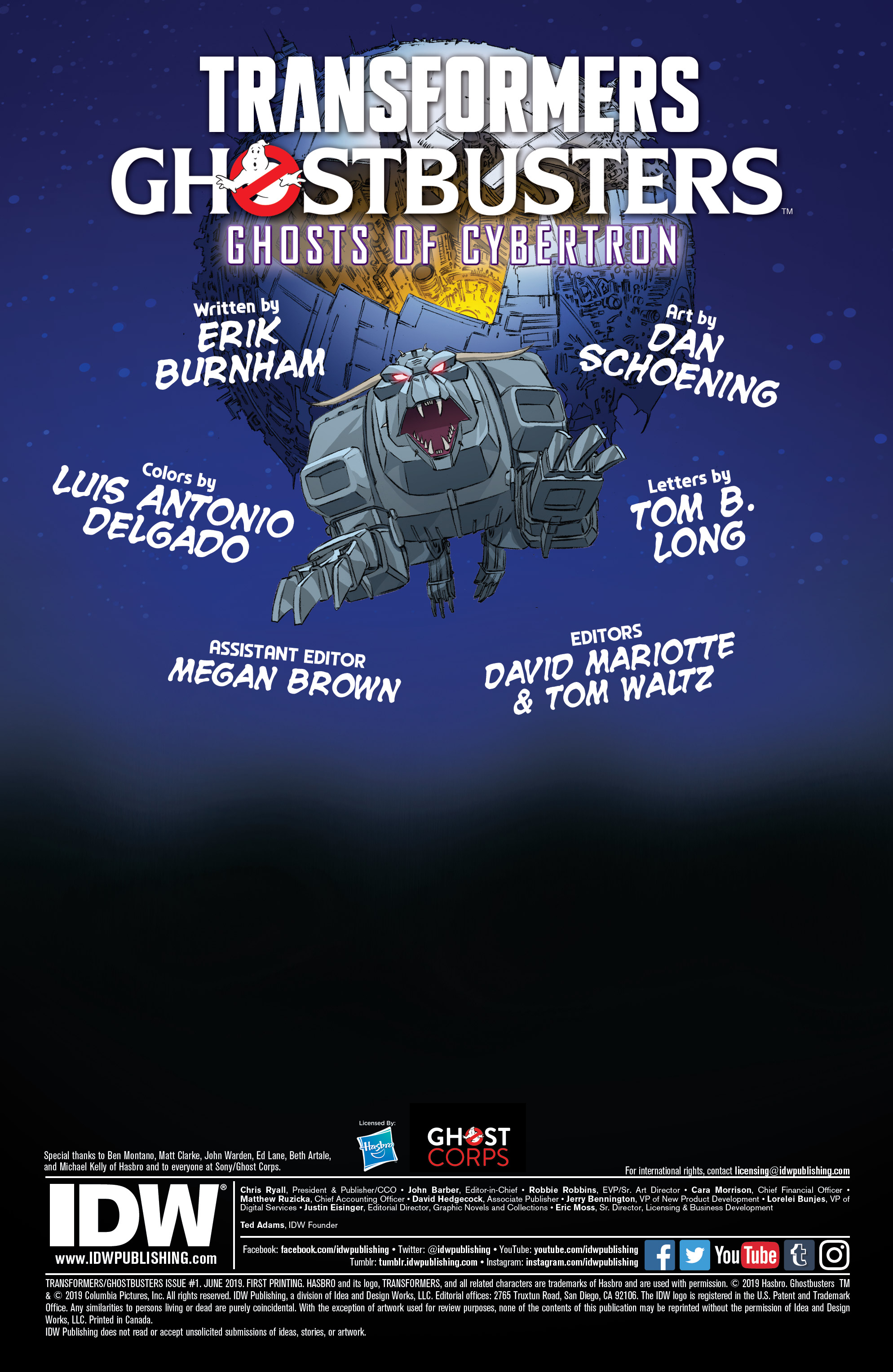 Transformers/Ghostbusters (2019-): Chapter 1 - Page 2