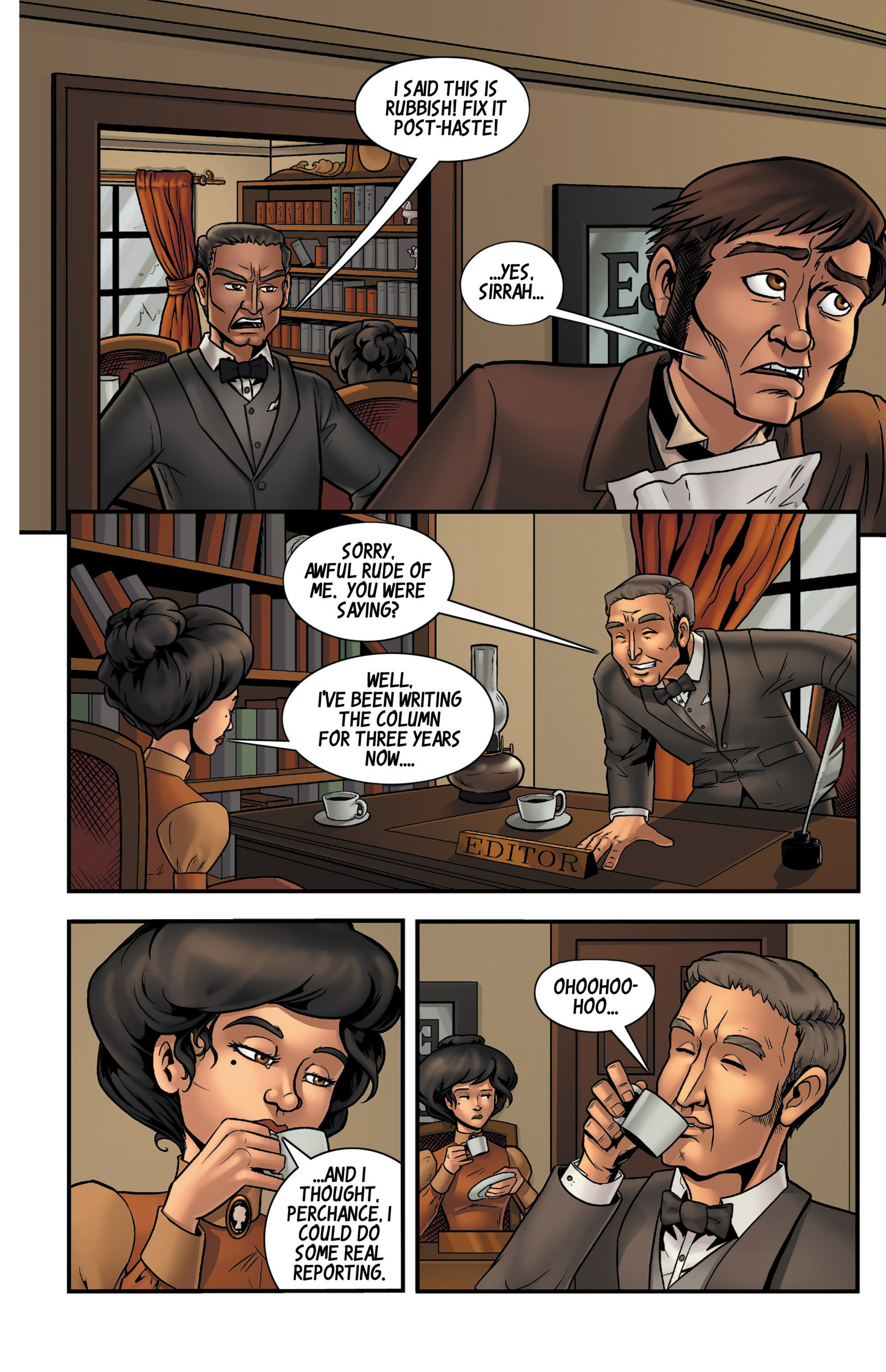 Trials And Tribulations Of Miss Tilney (2018-): Chapter 1 - Page 3