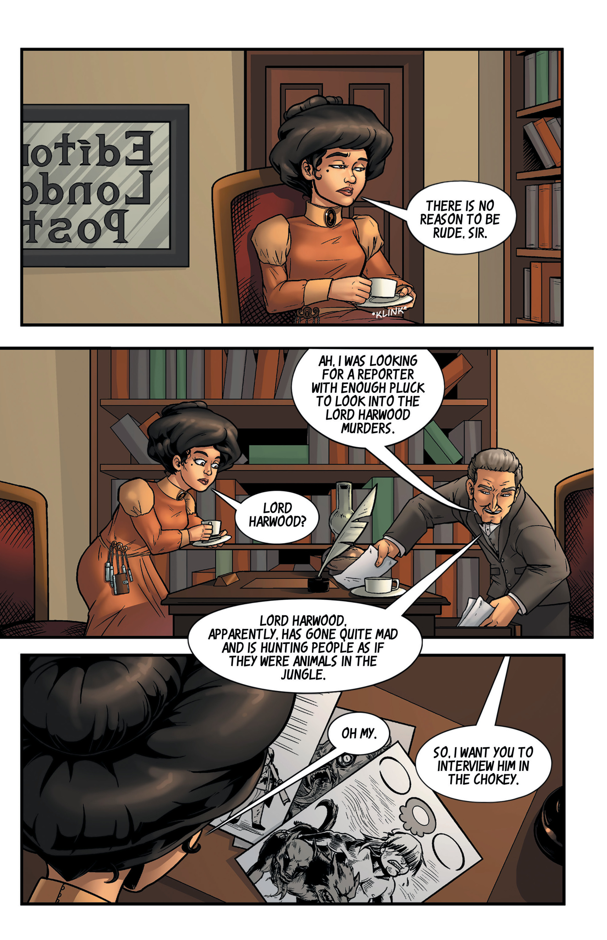 Trials And Tribulations Of Miss Tilney (2018-): Chapter 1 - Page 4