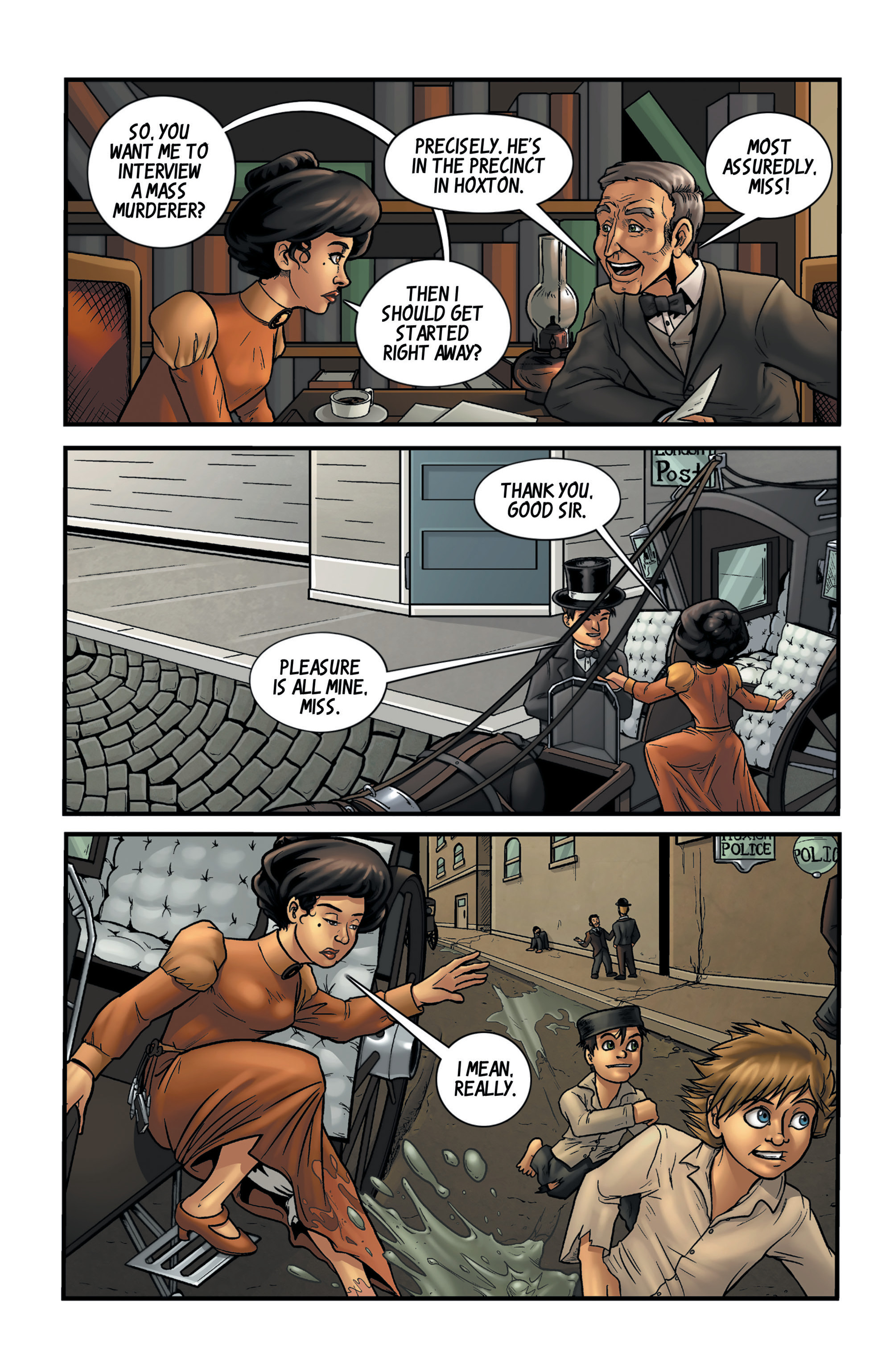 Trials And Tribulations Of Miss Tilney (2018-): Chapter 1 - Page 5