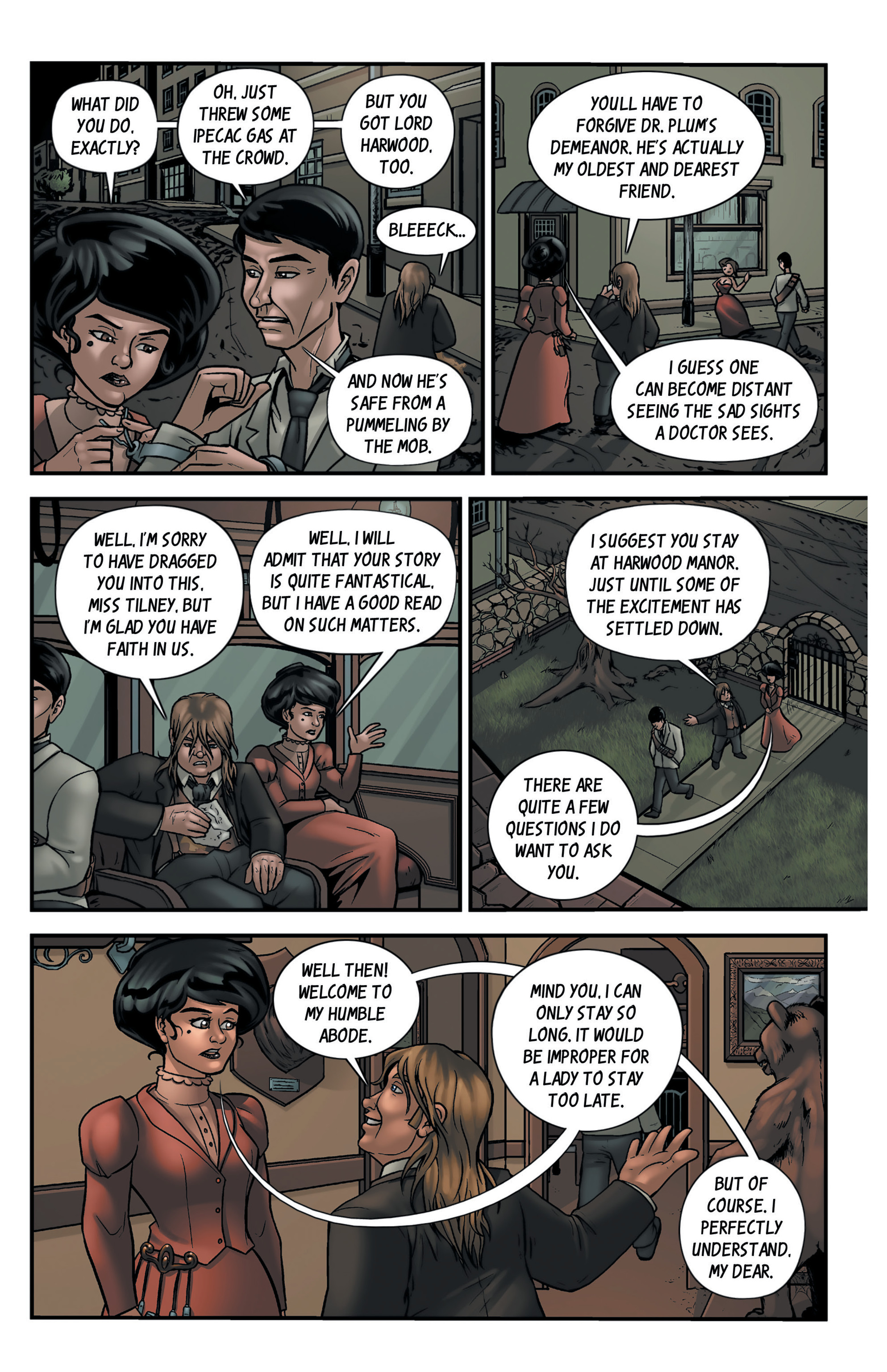 Trials And Tribulations Of Miss Tilney (2018-): Chapter 1 - Page 18