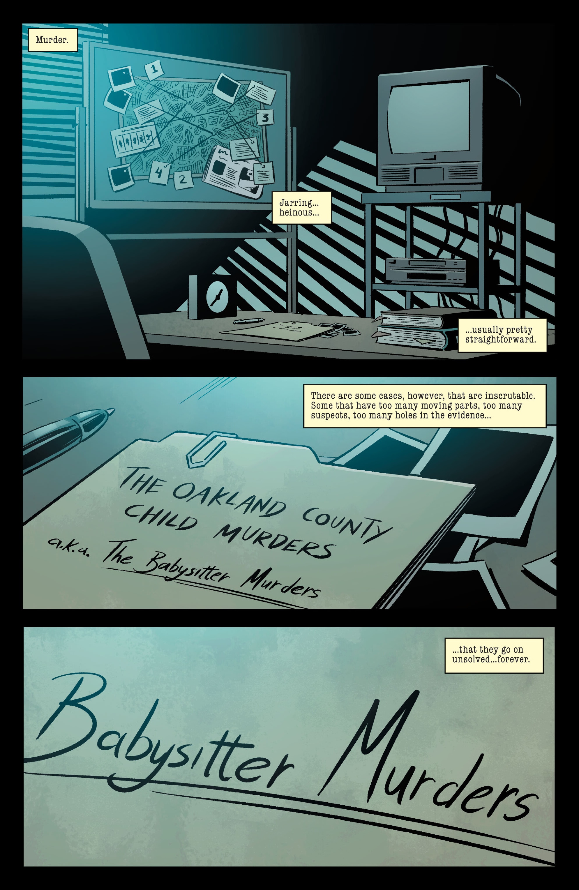 True Horror Mysteries: The Babysitter Killer and Other Terrifying Tales (2024): Chapter 1 - Page 3