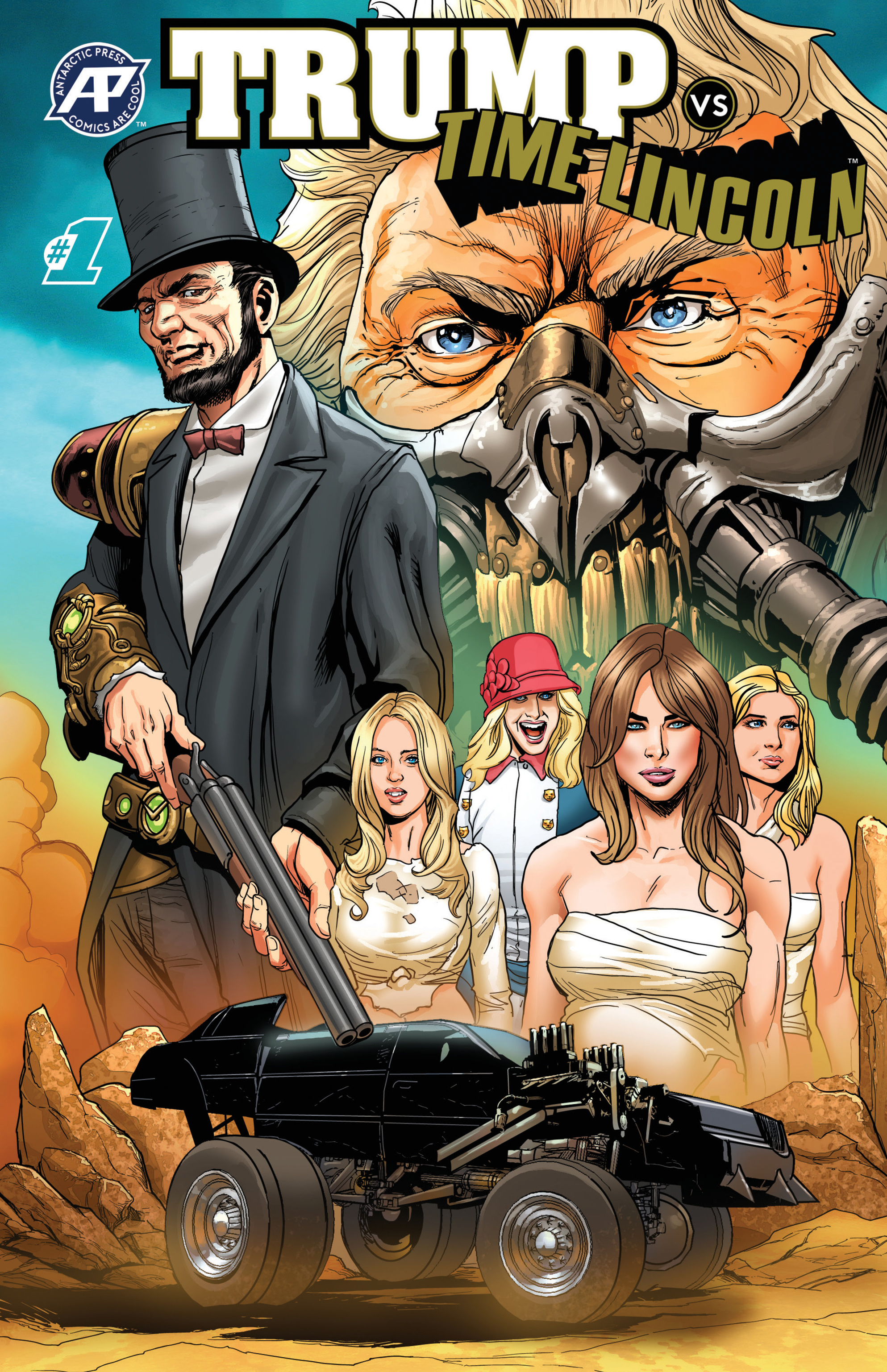 Trump vs. Time Lincoln (2017): Chapter 1 - Page 1