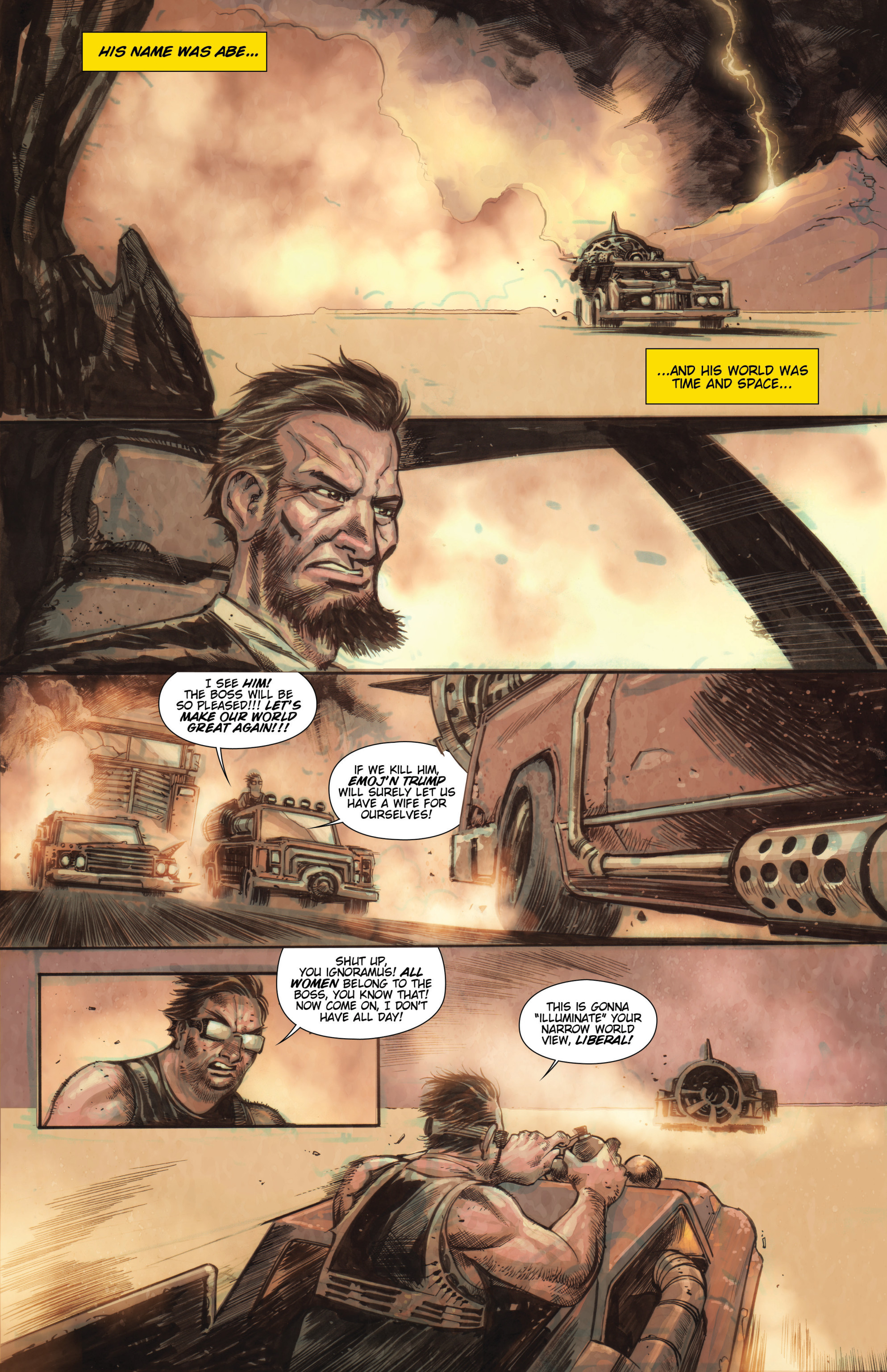 Trump vs. Time Lincoln (2017): Chapter 1 - Page 3