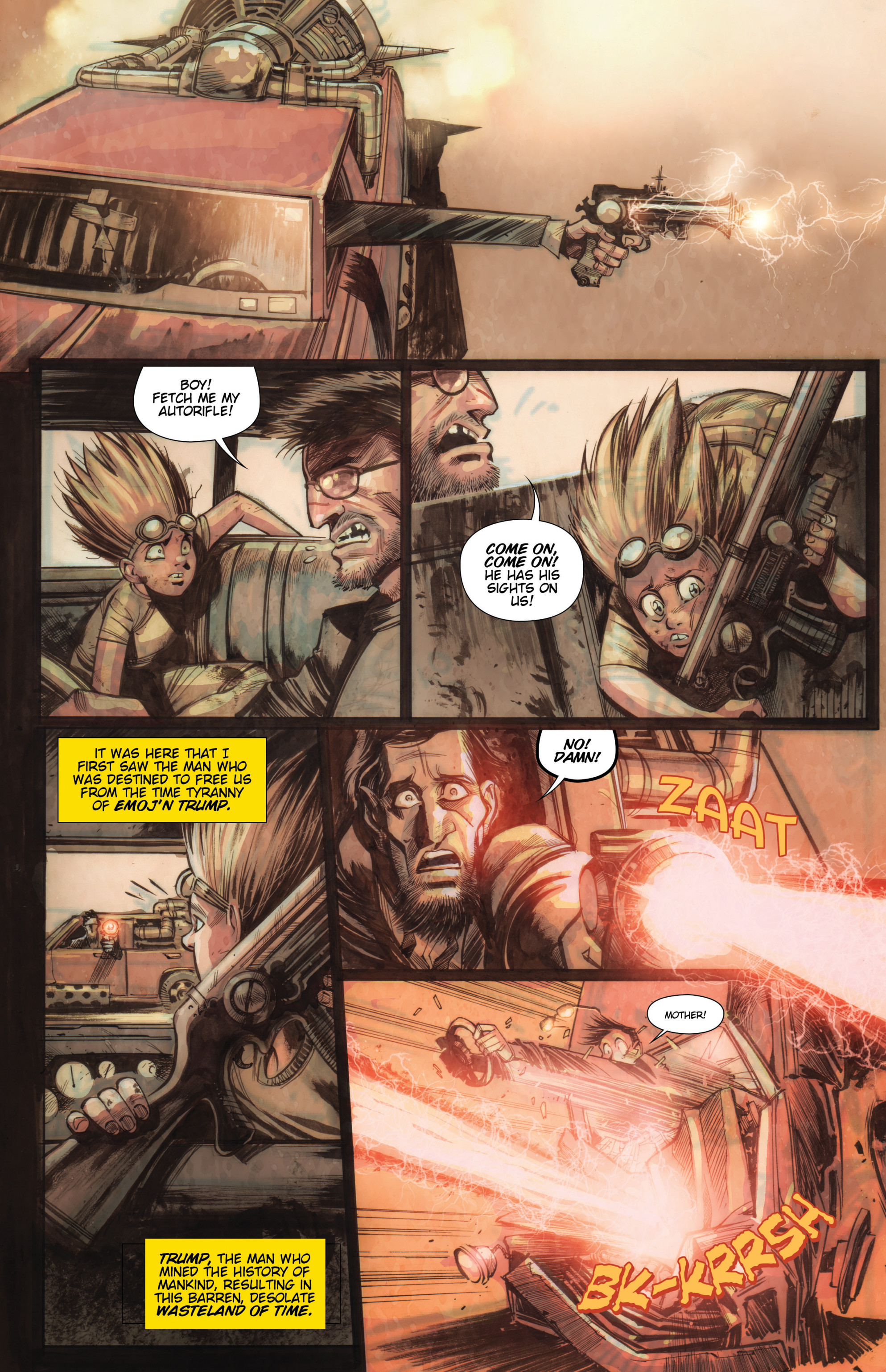Trump vs. Time Lincoln (2017): Chapter 1 - Page 5