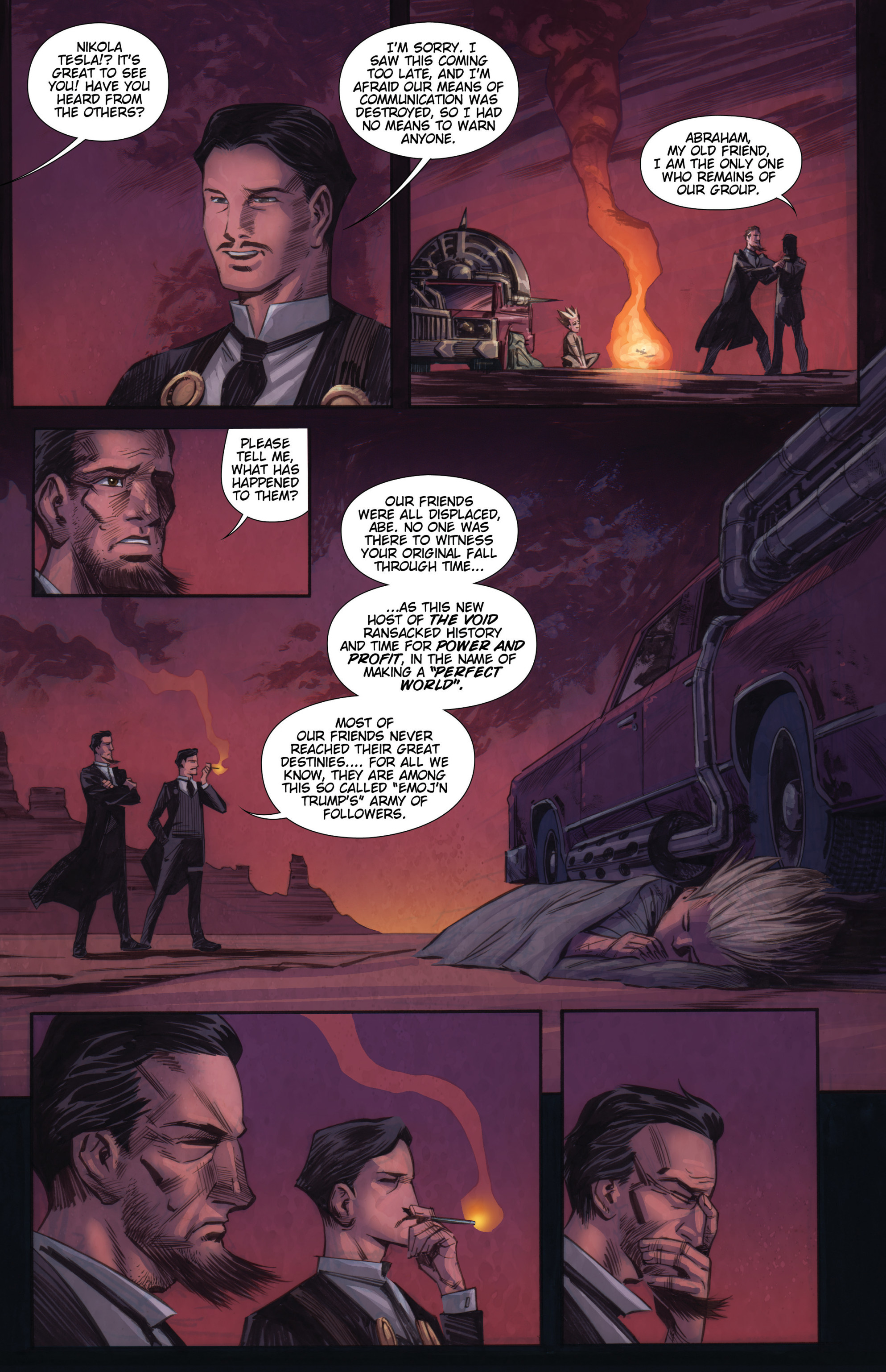 Trump vs. Time Lincoln (2017): Chapter 1 - Page 12