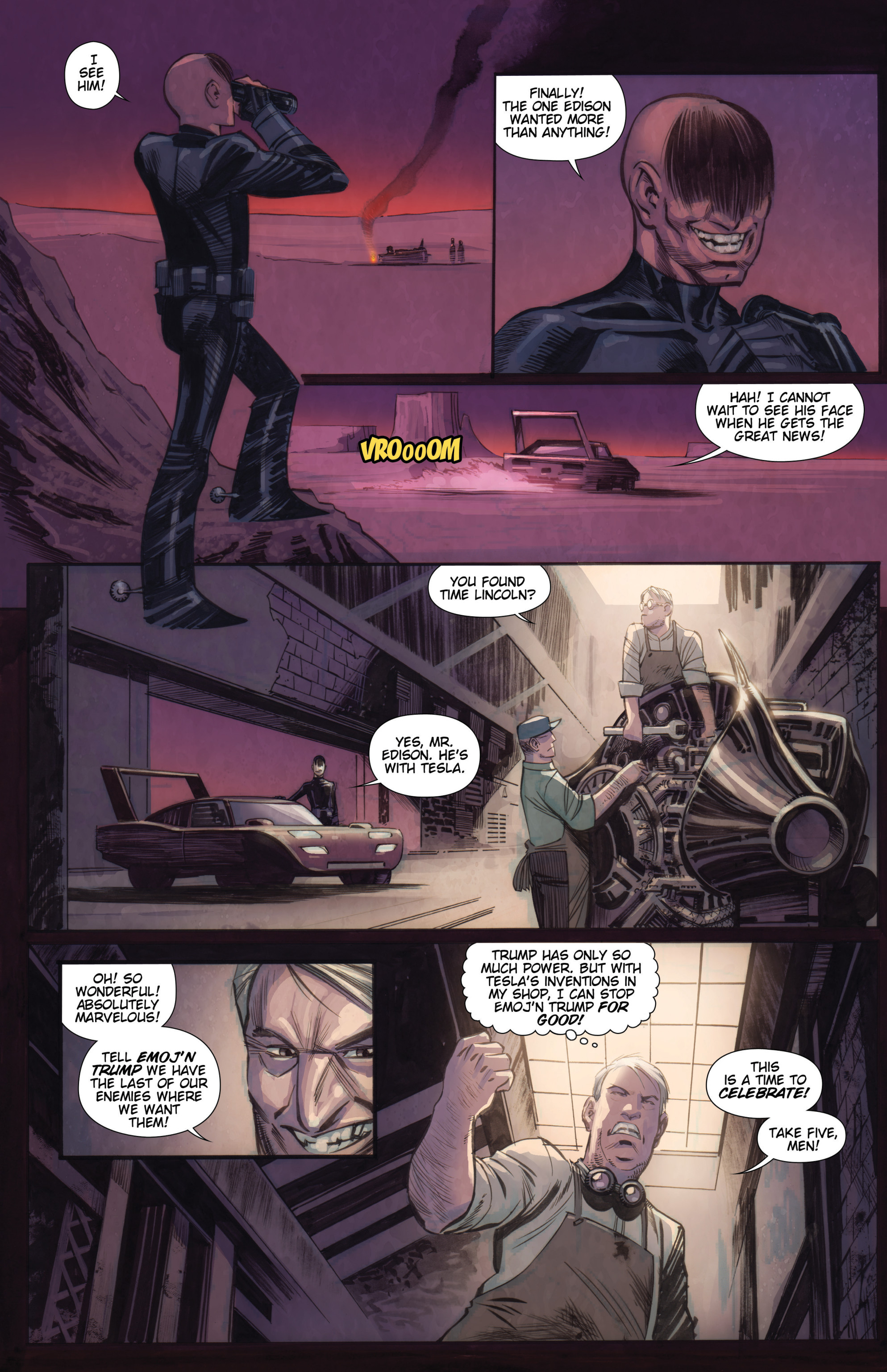 Trump vs. Time Lincoln (2017): Chapter 1 - Page 13
