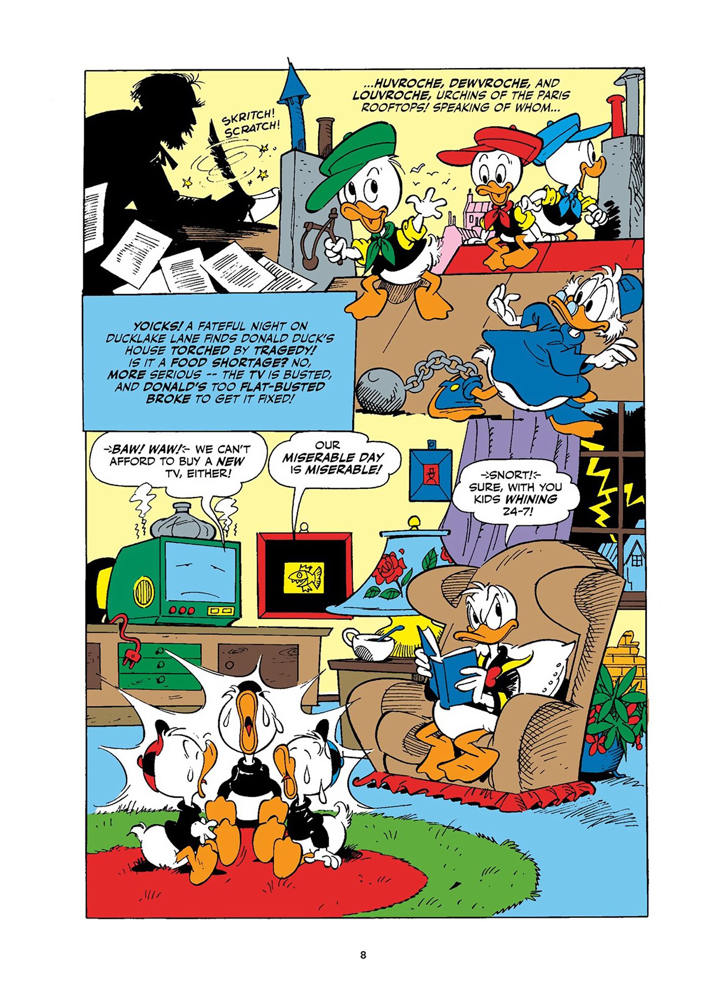 Uncle Scrooge and Donald Duck in Les Misérables and War and Peace (2023): Chapter 1 - Page 9