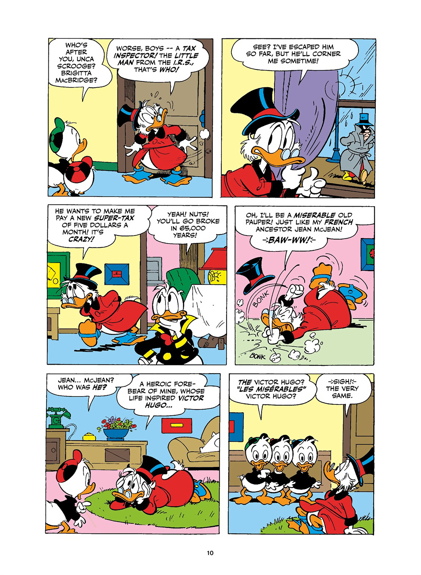 Uncle Scrooge and Donald Duck in Les Misérables and War and Peace (2023): Chapter 1 - Page 11