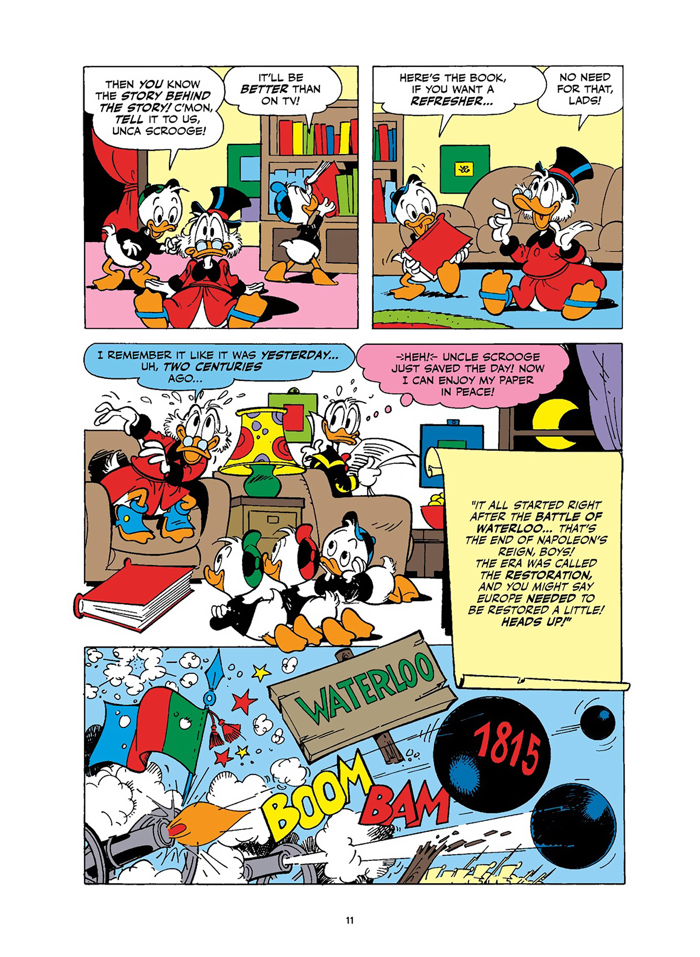 Uncle Scrooge and Donald Duck in Les Misérables and War and Peace (2023): Chapter 1 - Page 12
