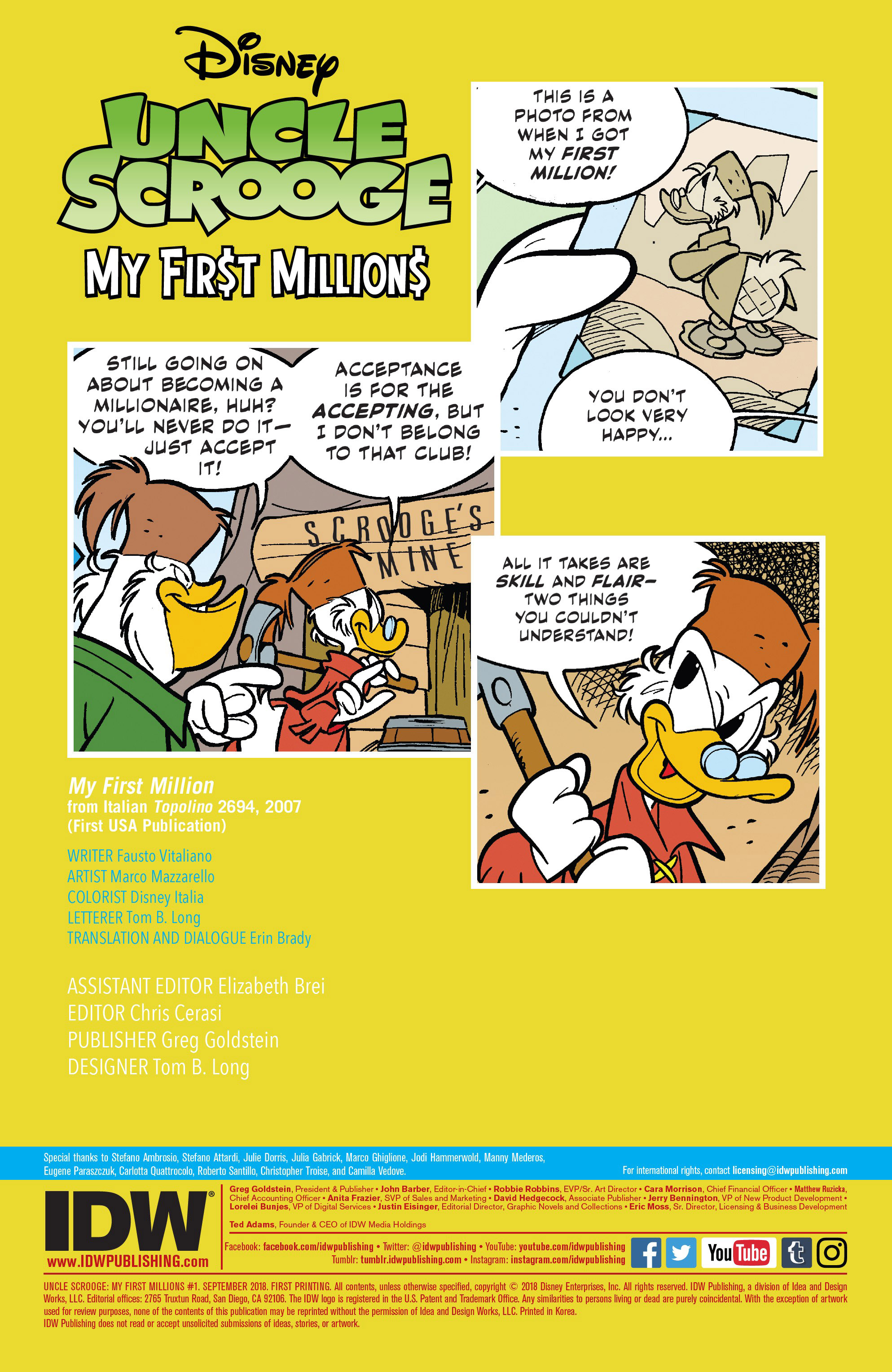 Uncle Scrooge: My First Millions (2018-): Chapter 1 - Page 2