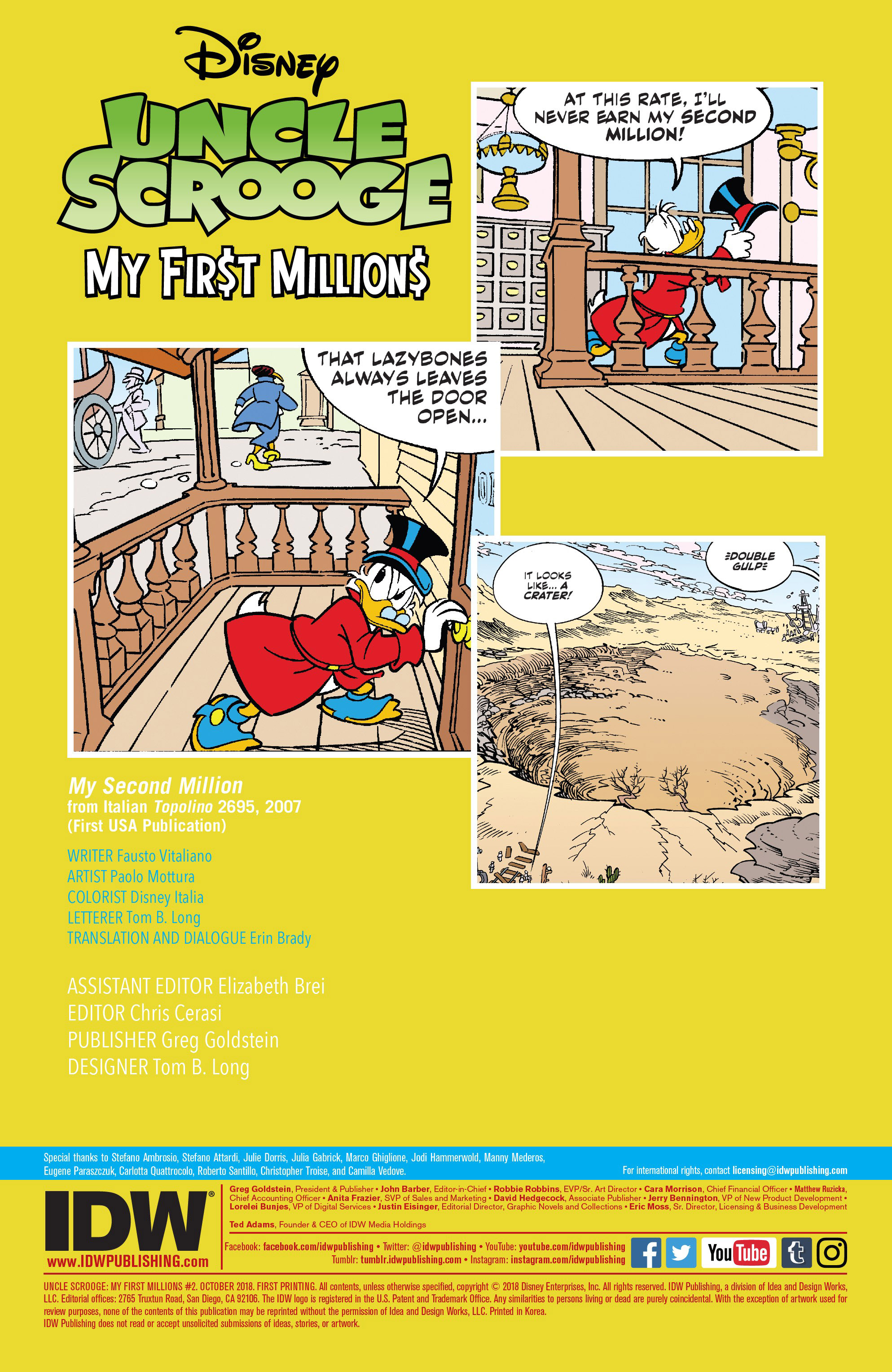Uncle Scrooge: My First Millions (2018-): Chapter 2 - Page 2