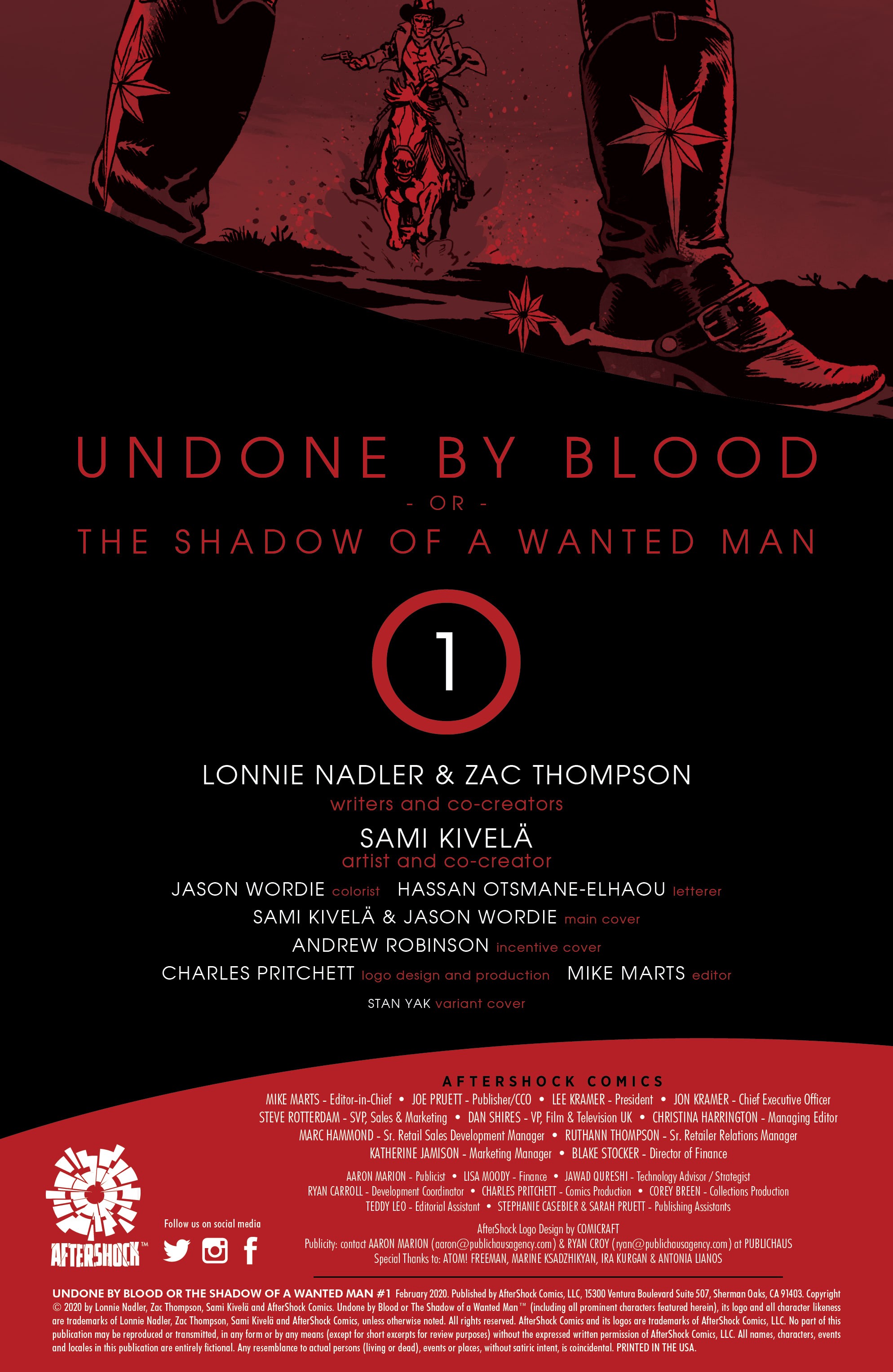 Undone By Blood (2020-): Chapter 1 - Page 2
