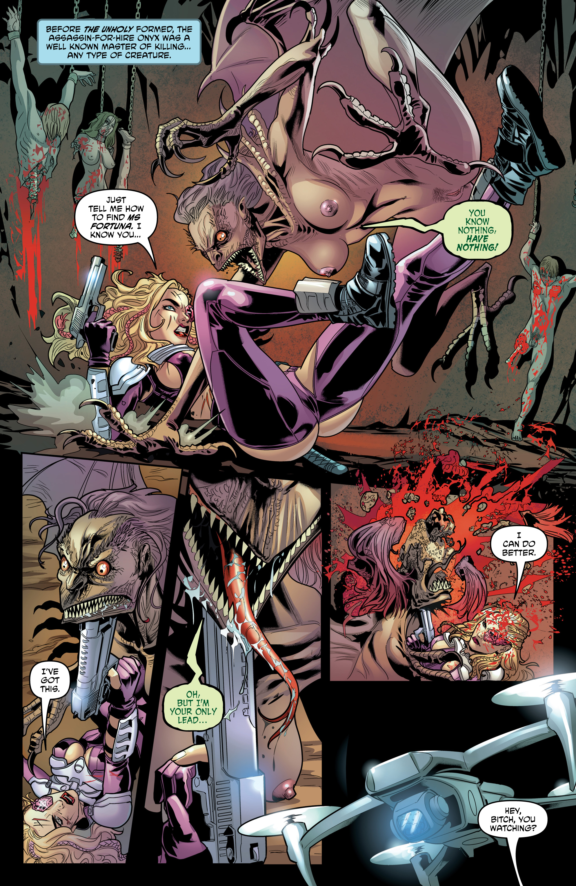 UnHoly: Argent vs Onyx (2019-) (ADULT): Chapter 0 - Page 5