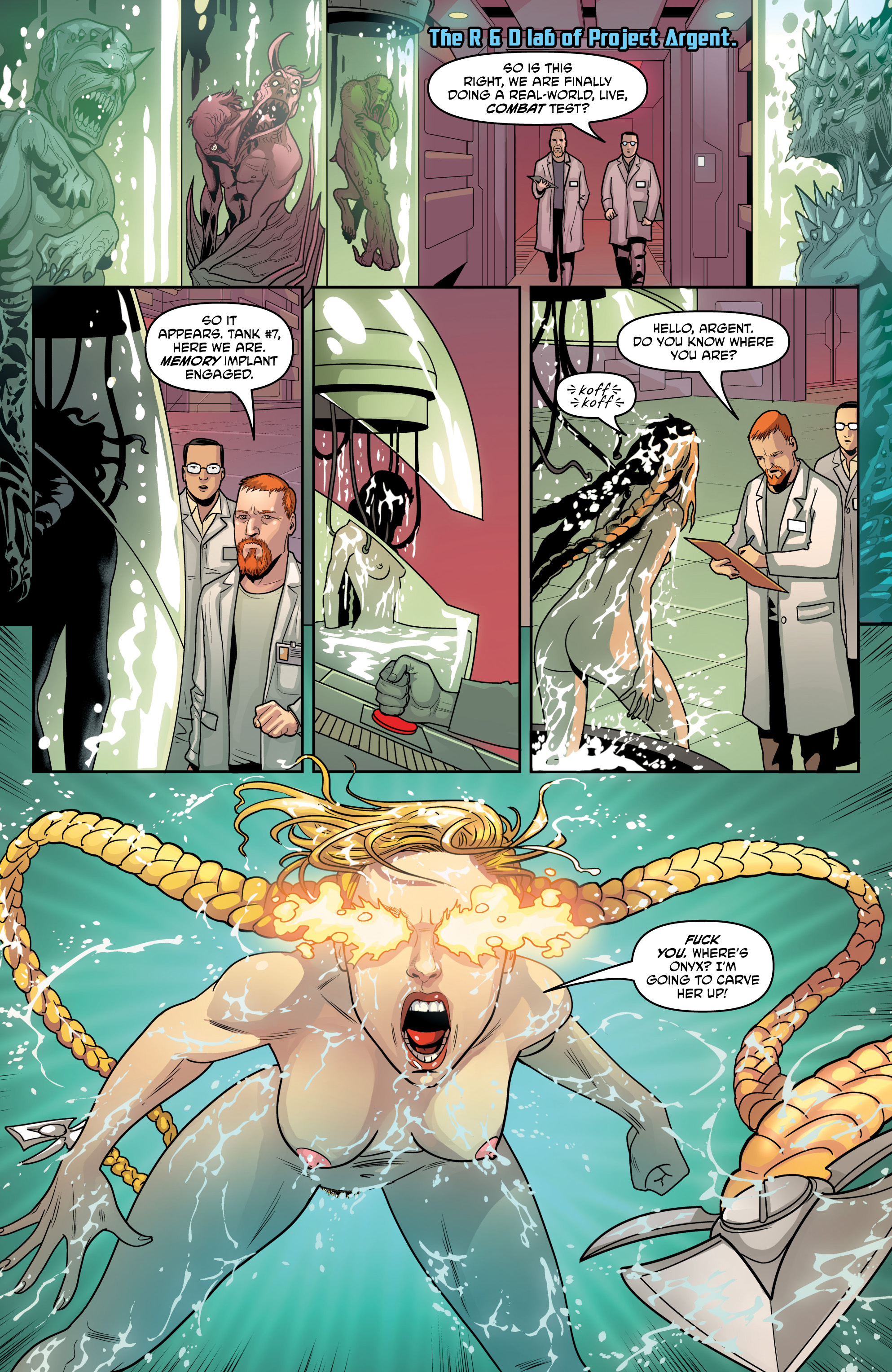 UnHoly: Argent vs Onyx (2019-) (ADULT): Chapter 0 - Page 7