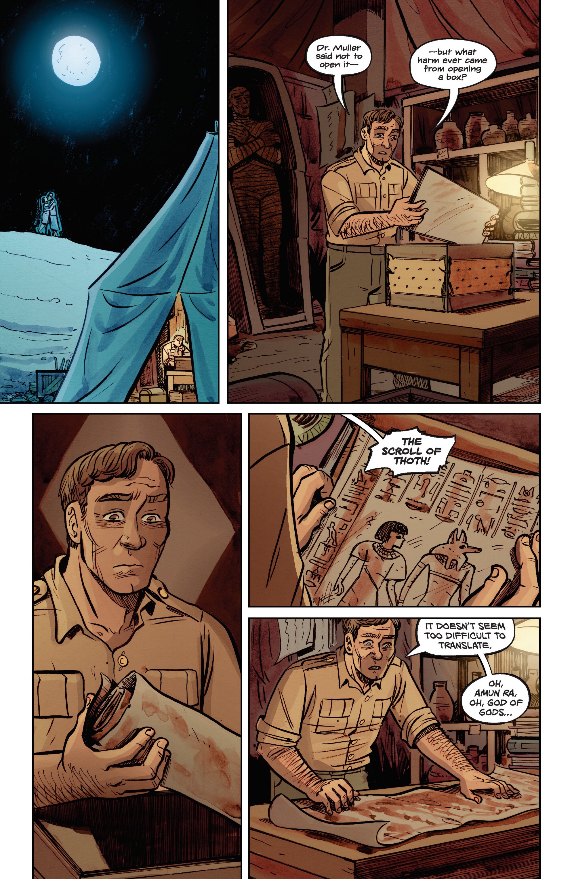 Universal Monsters: The Mummy (2025-): Chapter 1 - Page 13
