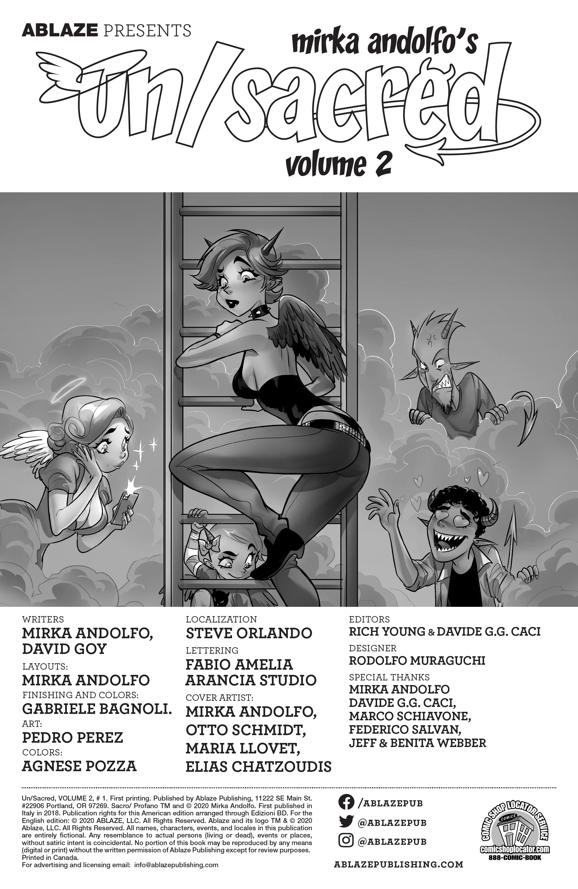 Un/Sacred Vol. 2 (2020): Chapter 1 - Page 2