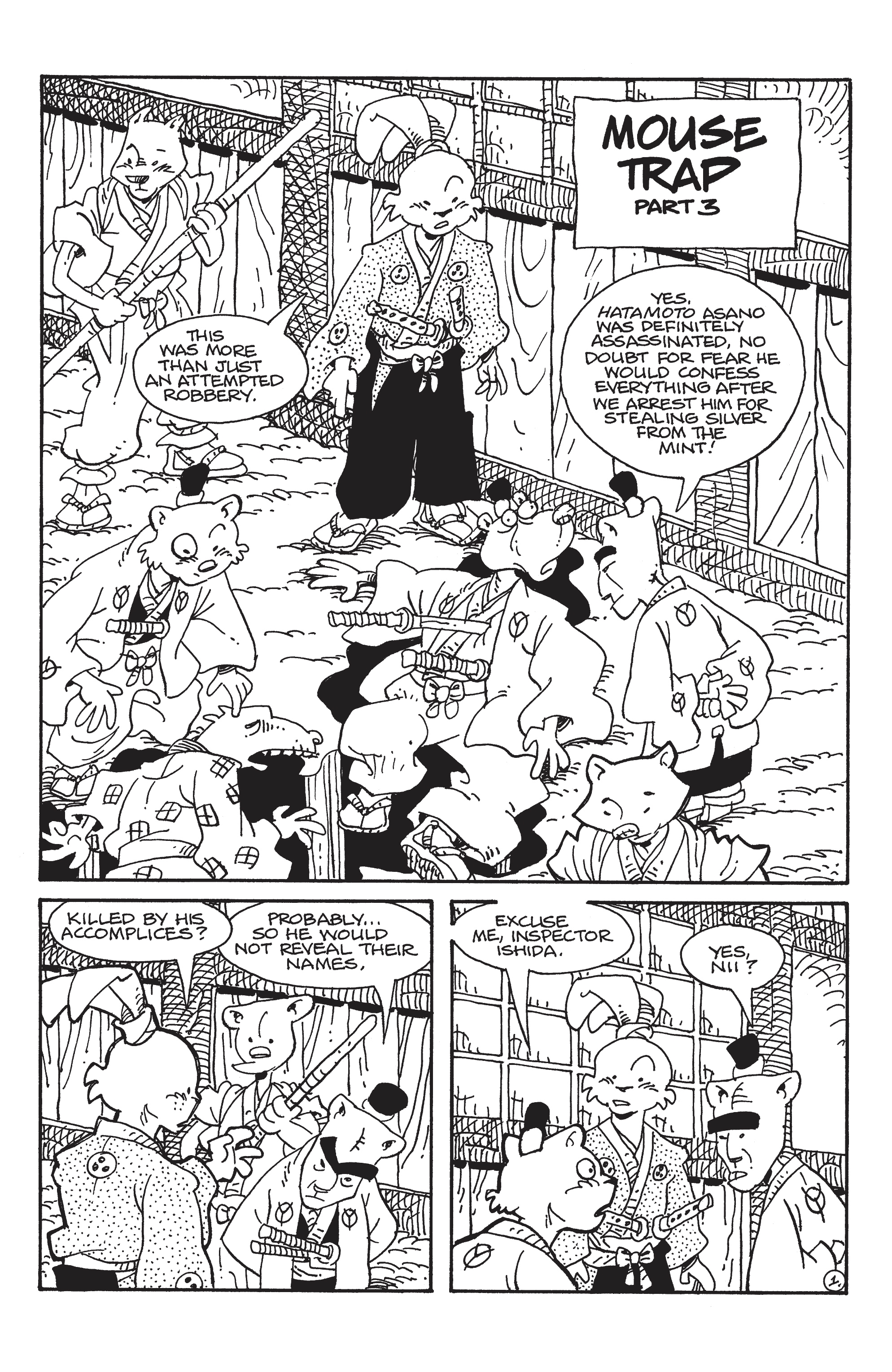 Usagi Yojimbo (1996-): Chapter 165 - Page 3
