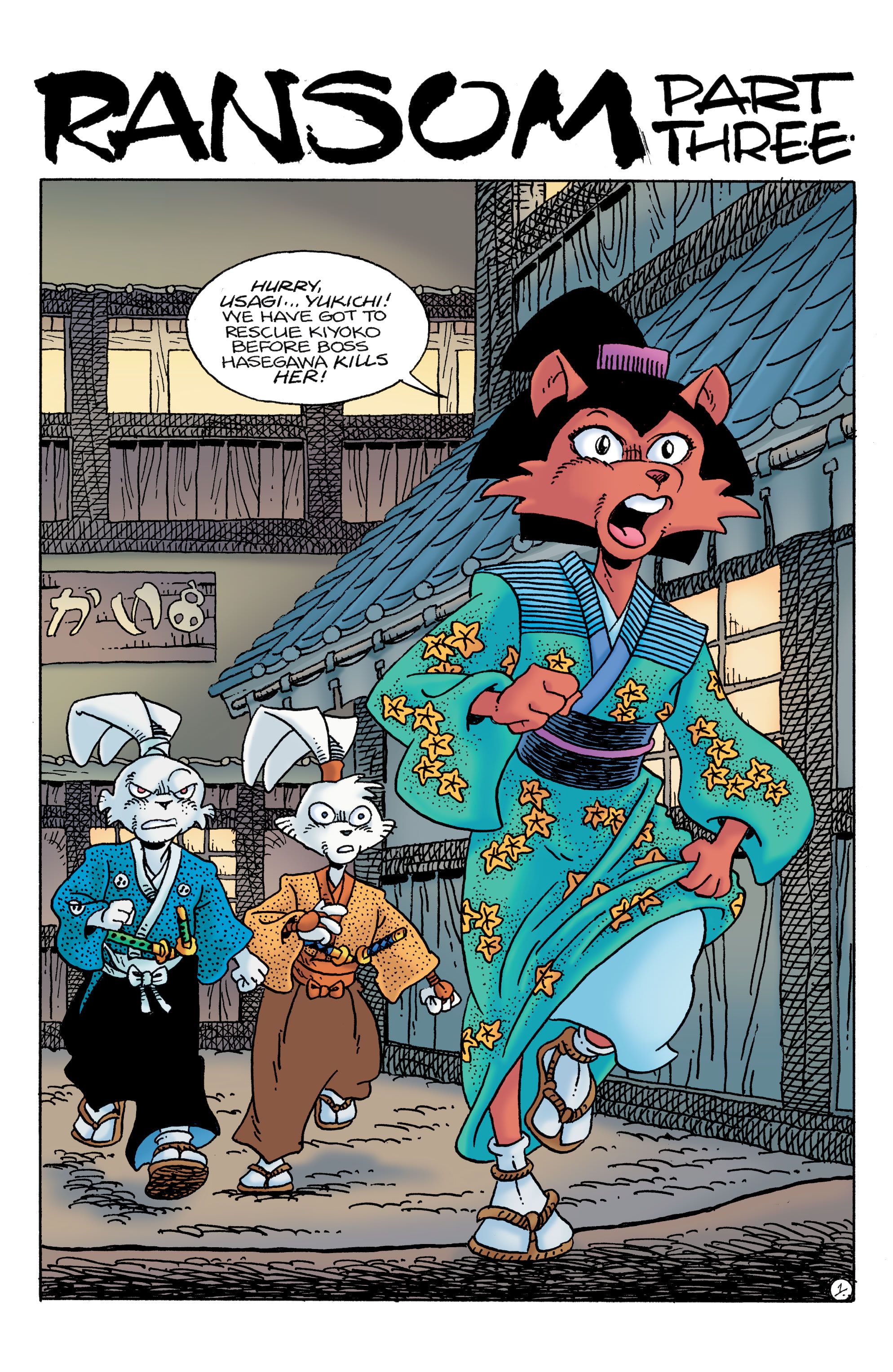 Usagi Yojimbo (2019-): Chapter 24 - Page 3
