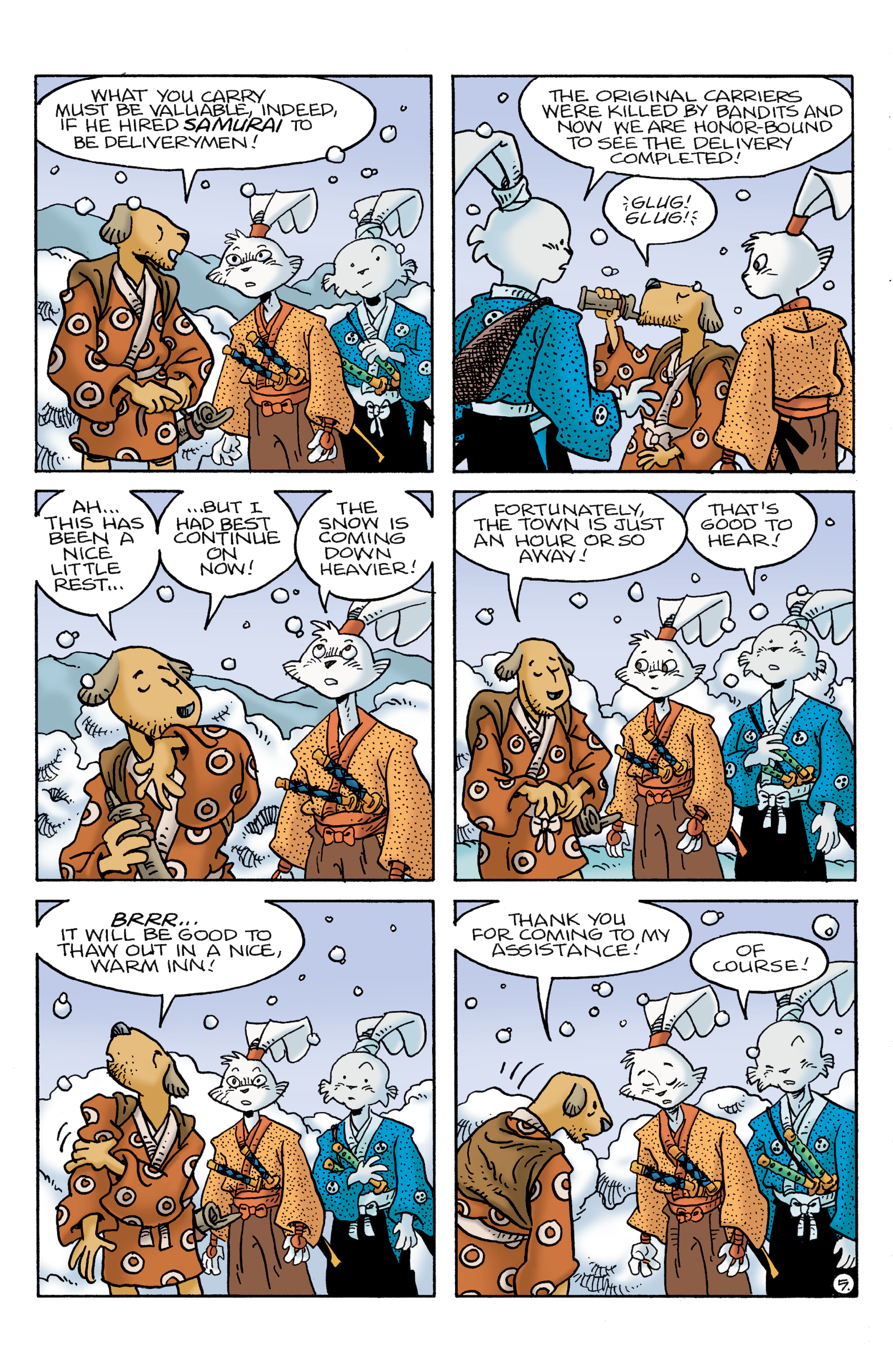 Usagi Yojimbo (2019-): Chapter 29 - Page 7