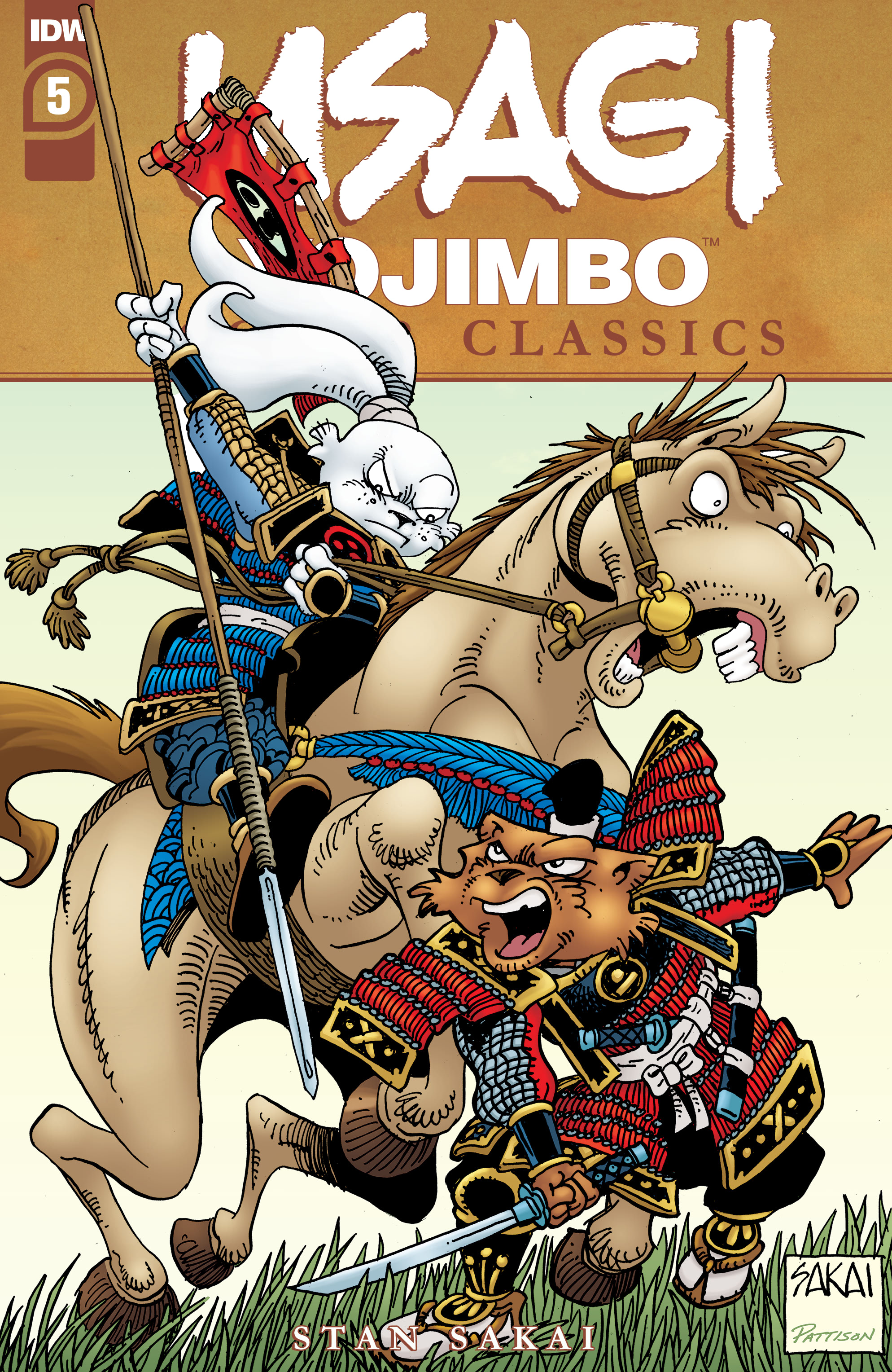 Usagi Yojimbo Color Classics (2020-): Chapter 5 - Page 1