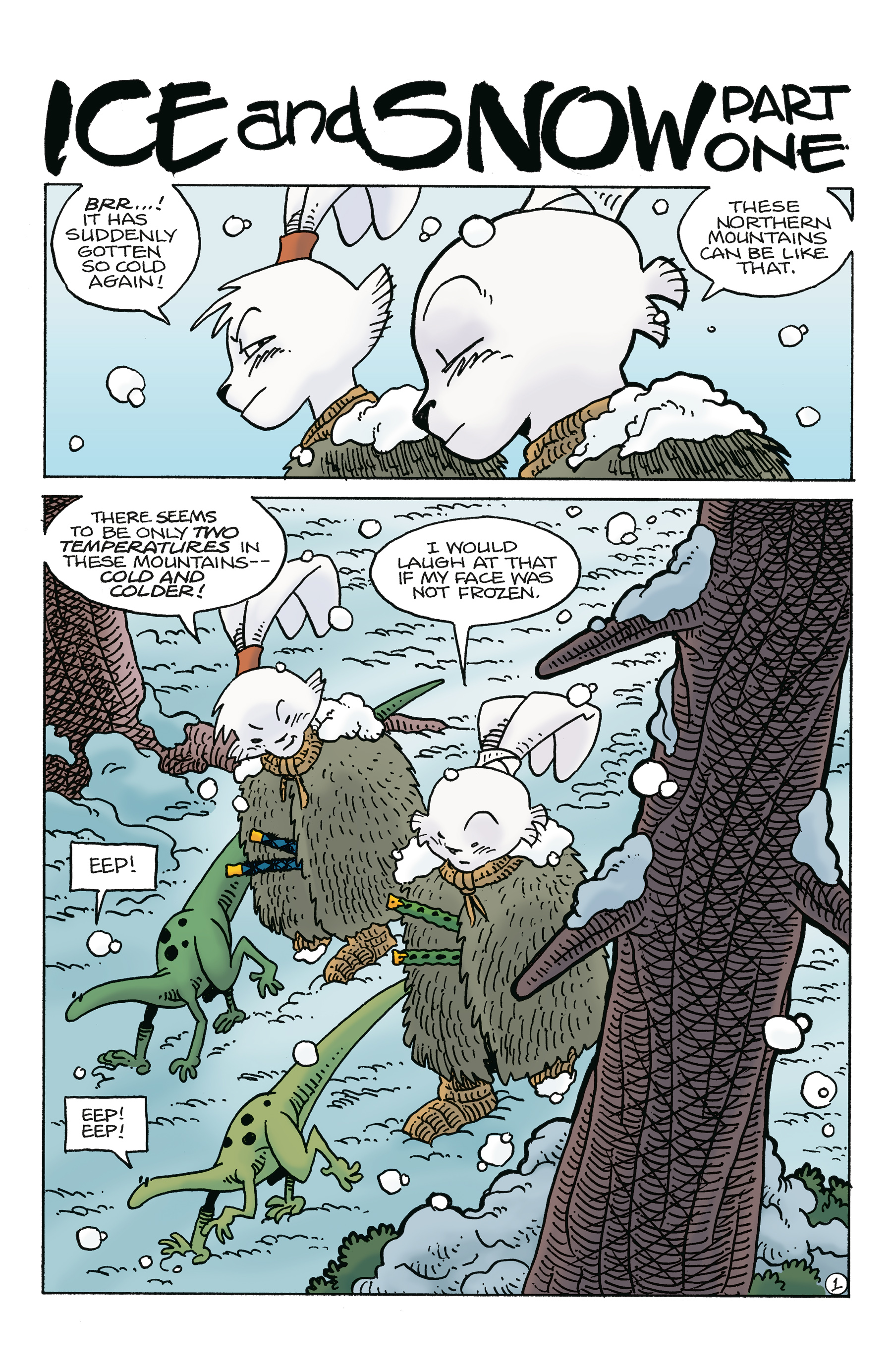 Usagi Yojimbo: Ice and Snow (2023-): Chapter 1 - Page 3