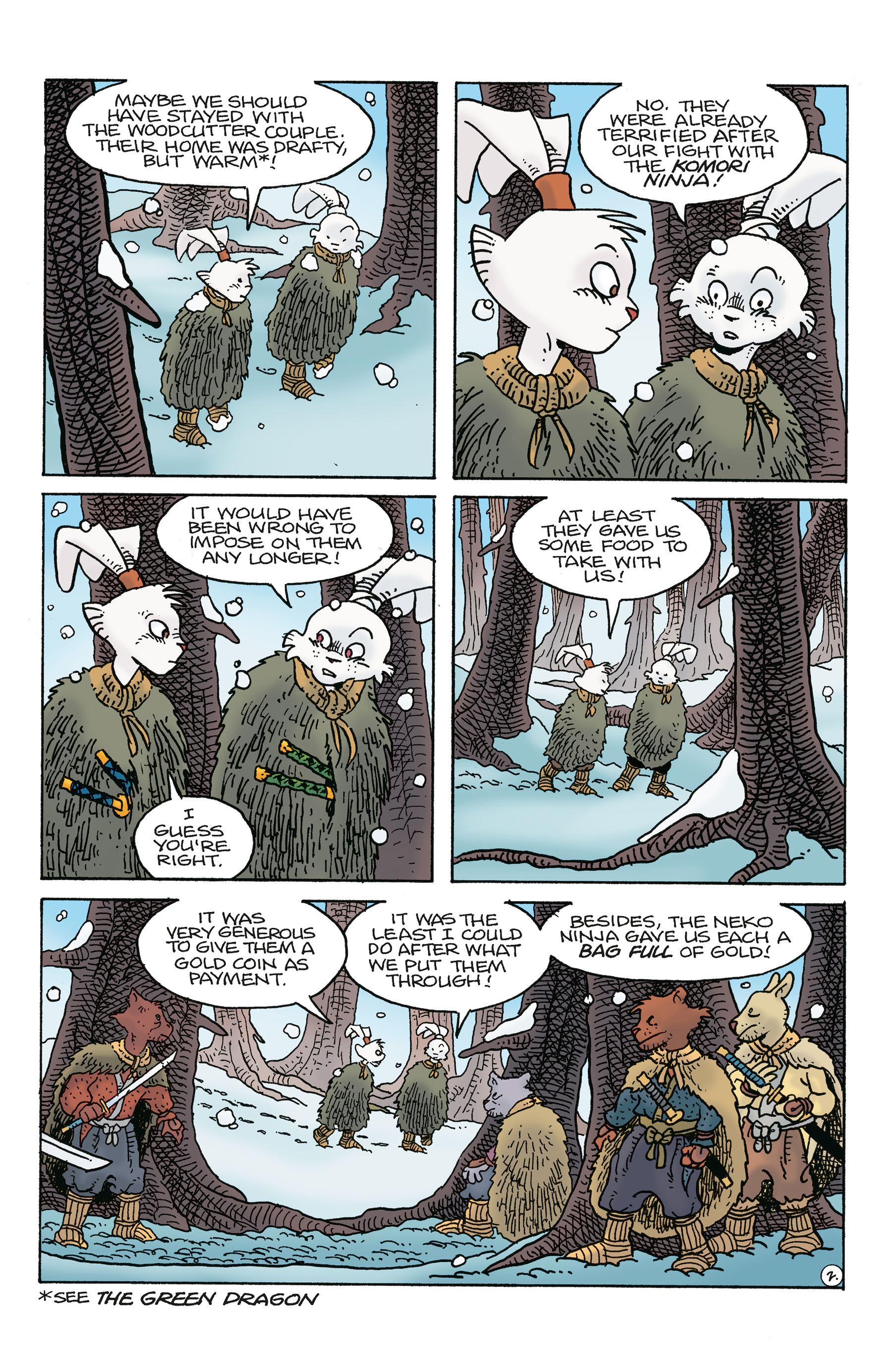 Usagi Yojimbo: Ice and Snow (2023-): Chapter 1 - Page 4