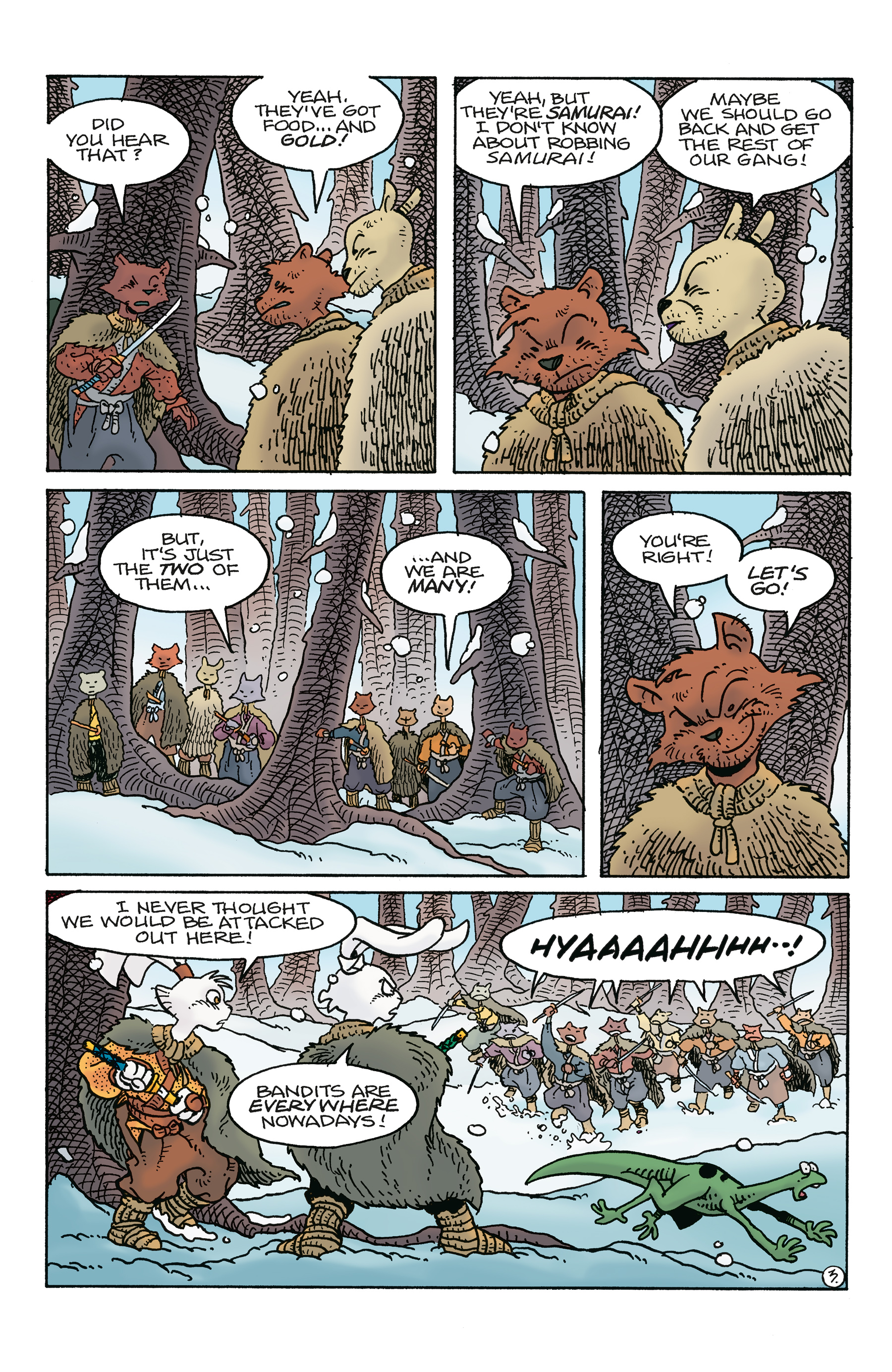 Usagi Yojimbo: Ice and Snow (2023-): Chapter 1 - Page 5