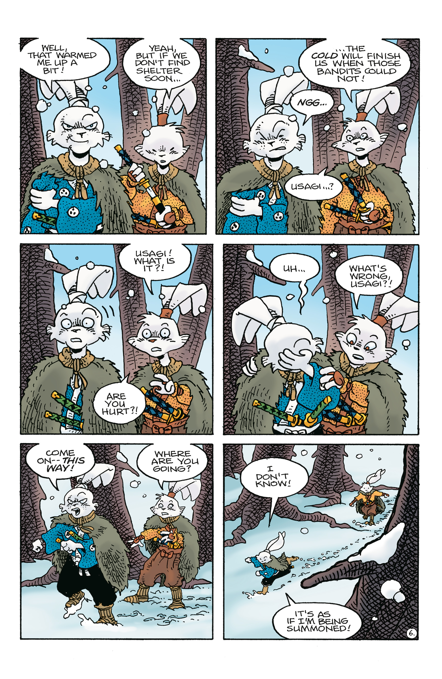 Usagi Yojimbo: Ice and Snow (2023-): Chapter 1 - Page 8