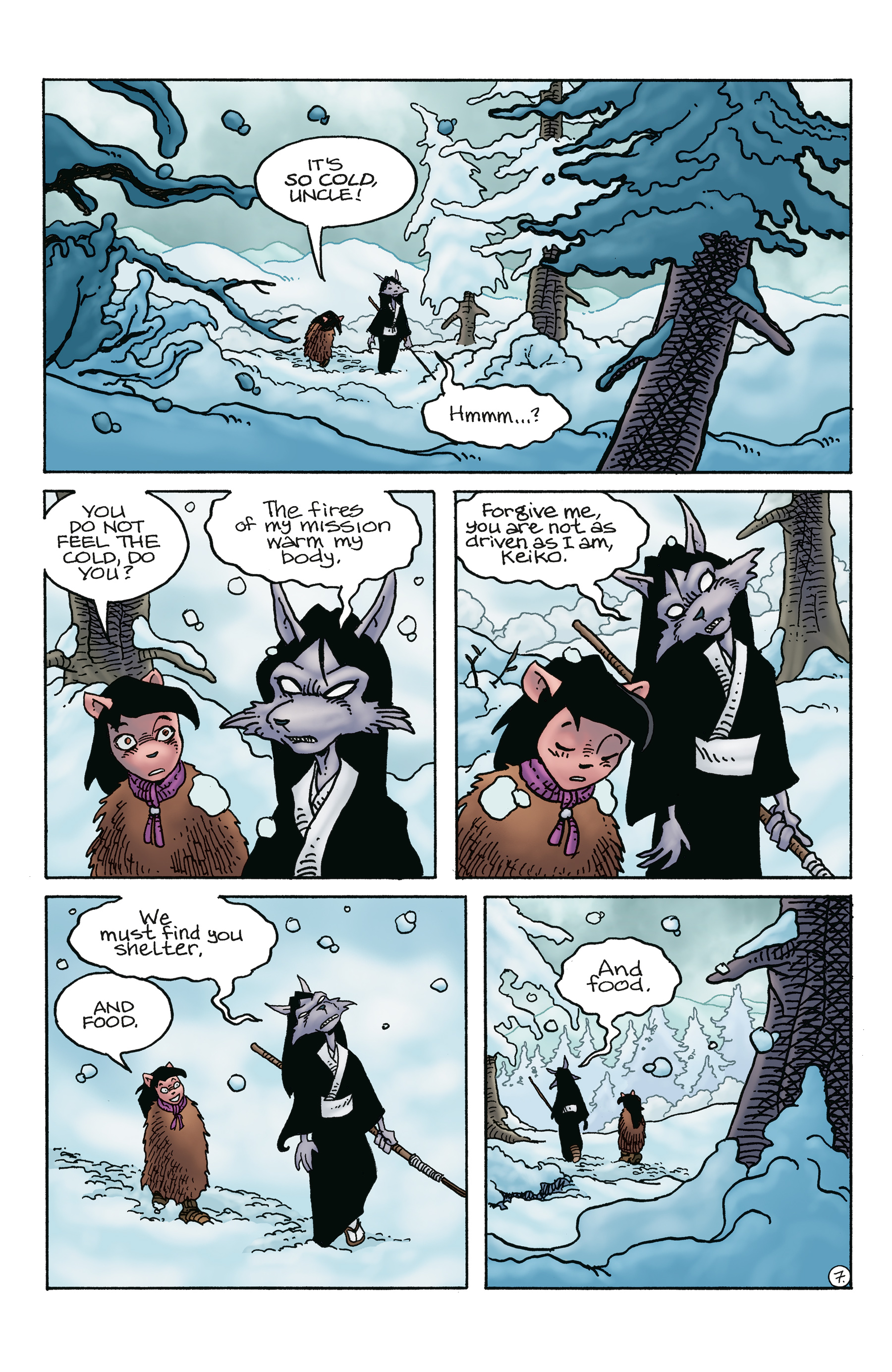 Usagi Yojimbo: Ice and Snow (2023-): Chapter 1 - Page 9