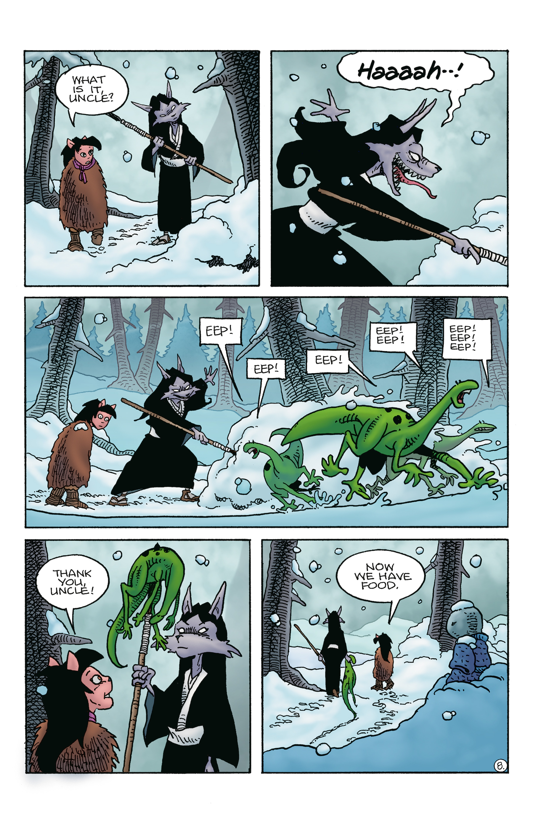 Usagi Yojimbo: Ice and Snow (2023-): Chapter 1 - Page 10