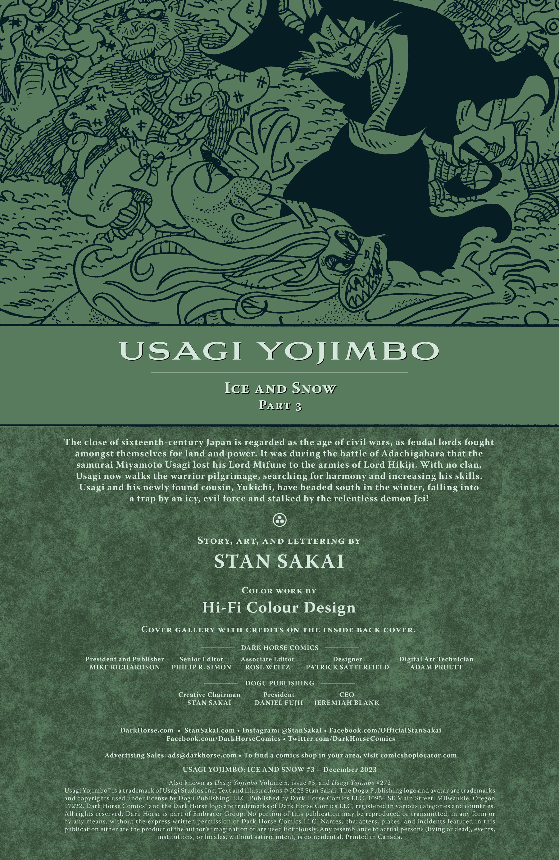 Usagi Yojimbo: Ice and Snow (2023-): Chapter 3 - Page 2