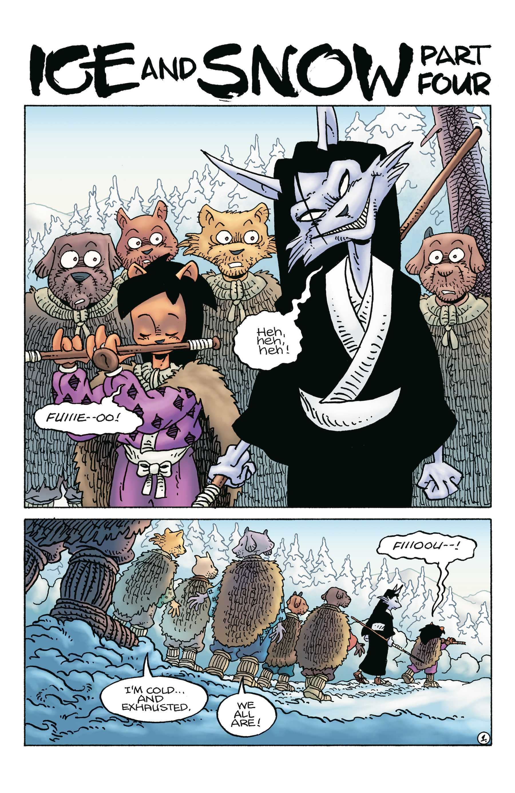 Usagi Yojimbo: Ice and Snow (2023-): Chapter 4 - Page 3