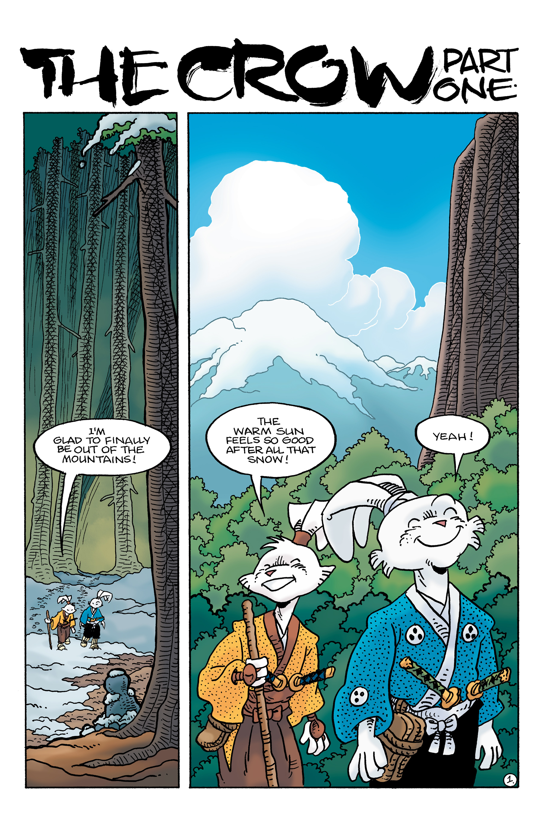 Usagi Yojimbo: The Crow (2024-): Chapter 1 - Page 3