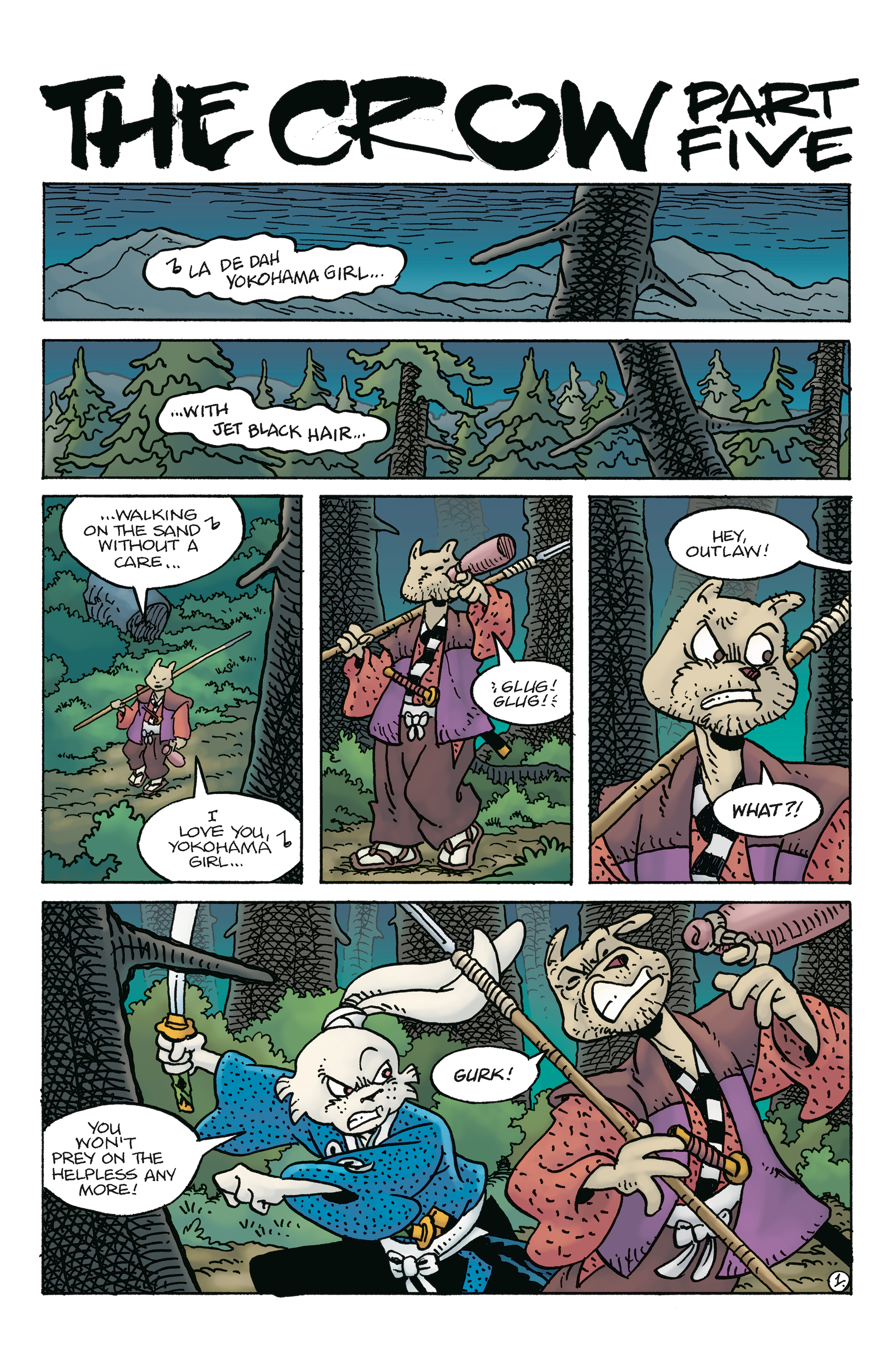 Usagi Yojimbo: The Crow (2024-): Chapter 5 - Page 3