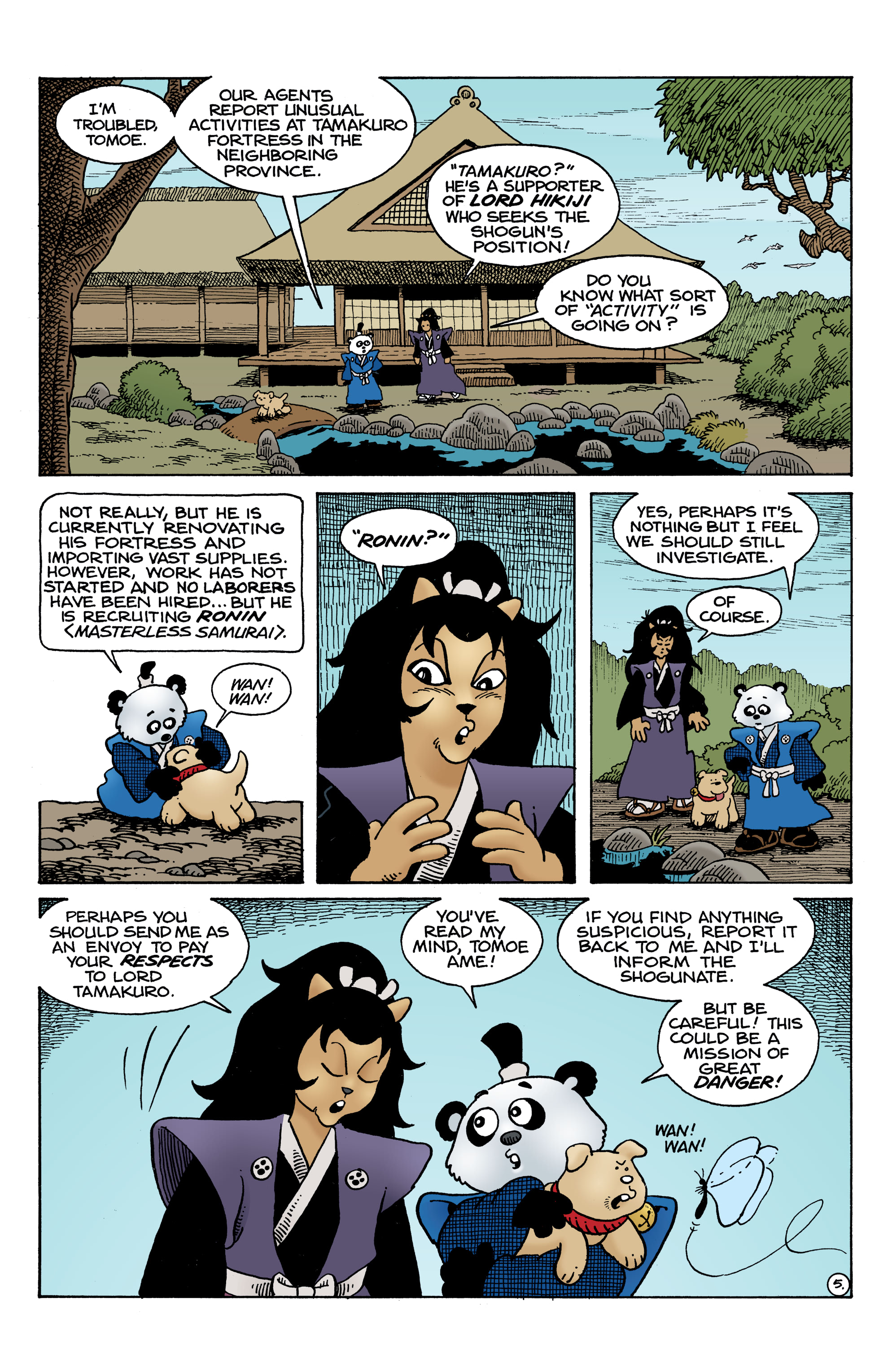 Usagi Yojimbo: The Dragon Bellow Conspiracy (2021-): Chapter 1 - Page 6