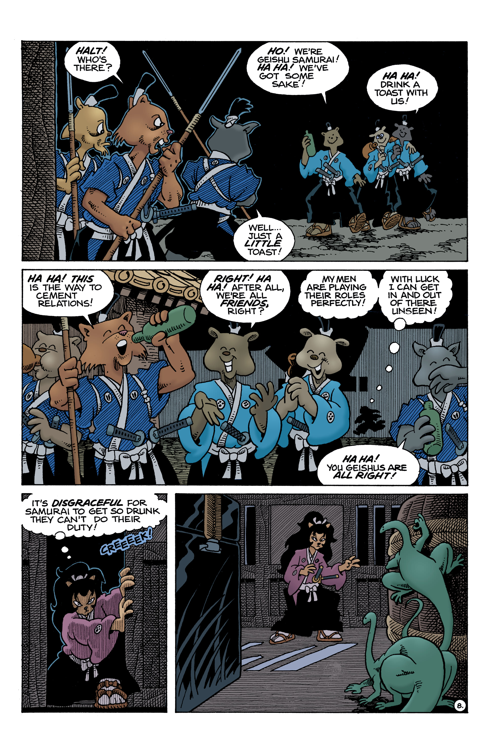 Usagi Yojimbo: The Dragon Bellow Conspiracy (2021-): Chapter 1 - Page 9