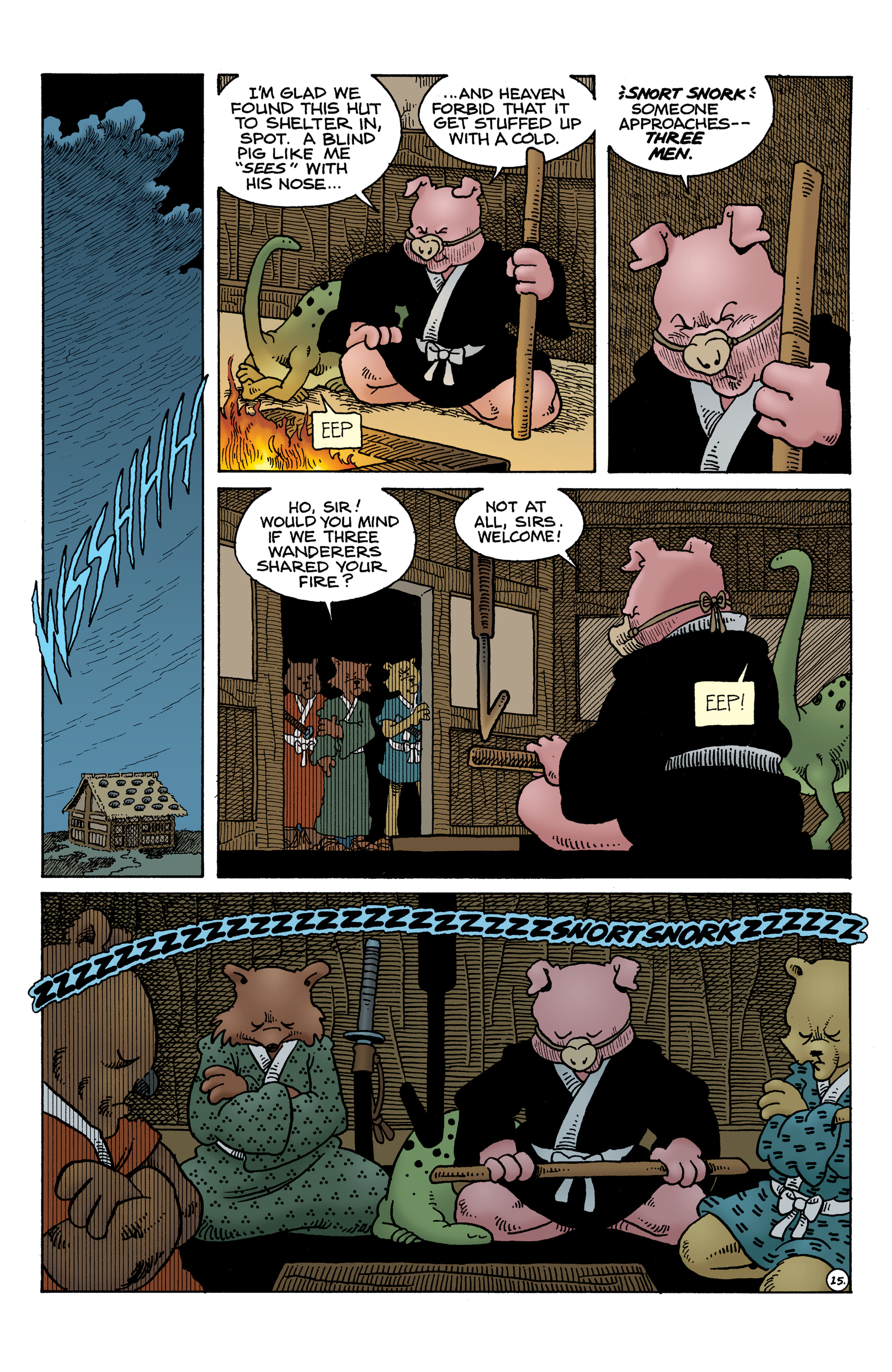 Usagi Yojimbo: The Dragon Bellow Conspiracy (2021-): Chapter 1 - Page 16
