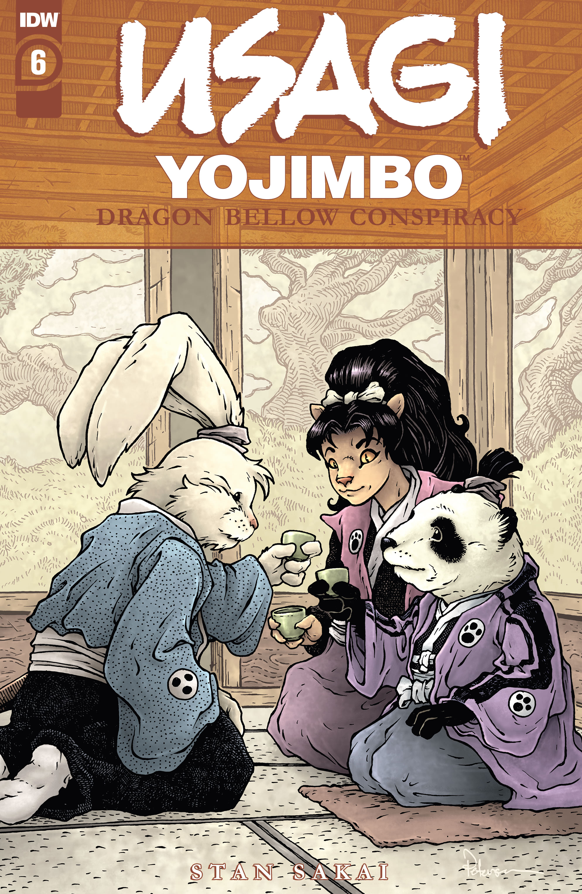 Usagi Yojimbo: The Dragon Bellow Conspiracy (2021-): Chapter 6 - Page 1