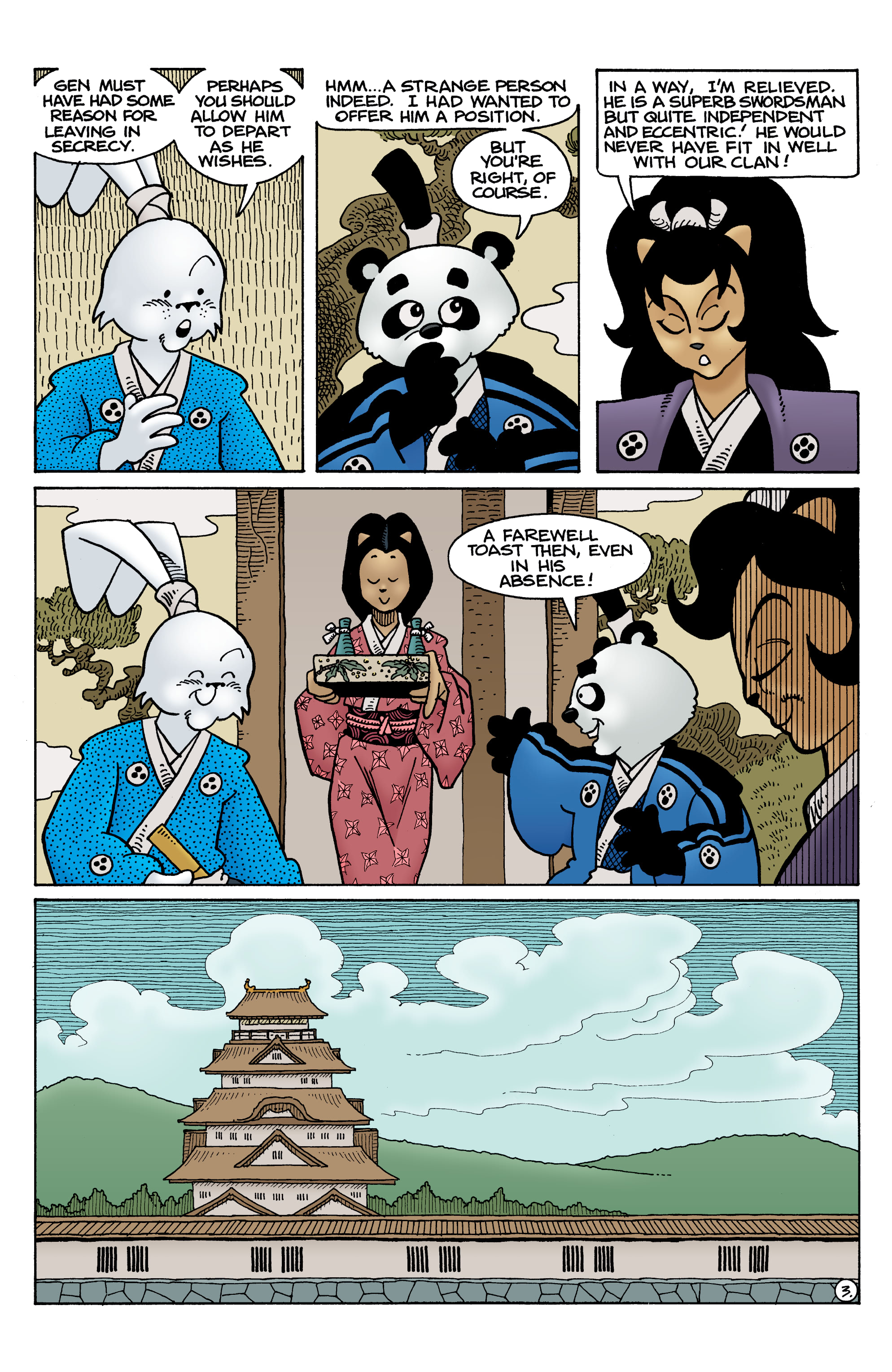 Usagi Yojimbo: The Dragon Bellow Conspiracy (2021-): Chapter 6 - Page 5