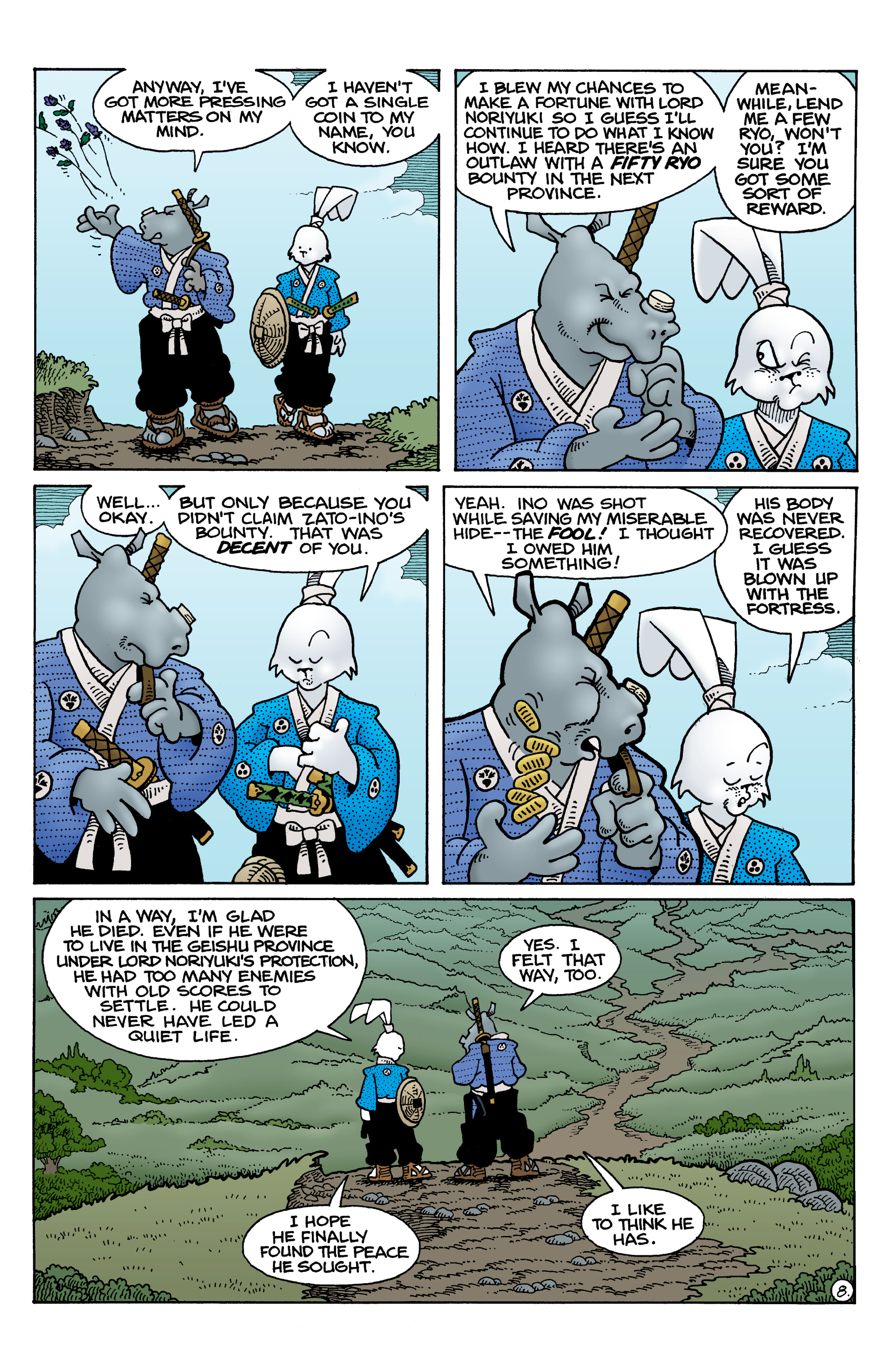 Usagi Yojimbo: The Dragon Bellow Conspiracy (2021-): Chapter 6 - Page 10