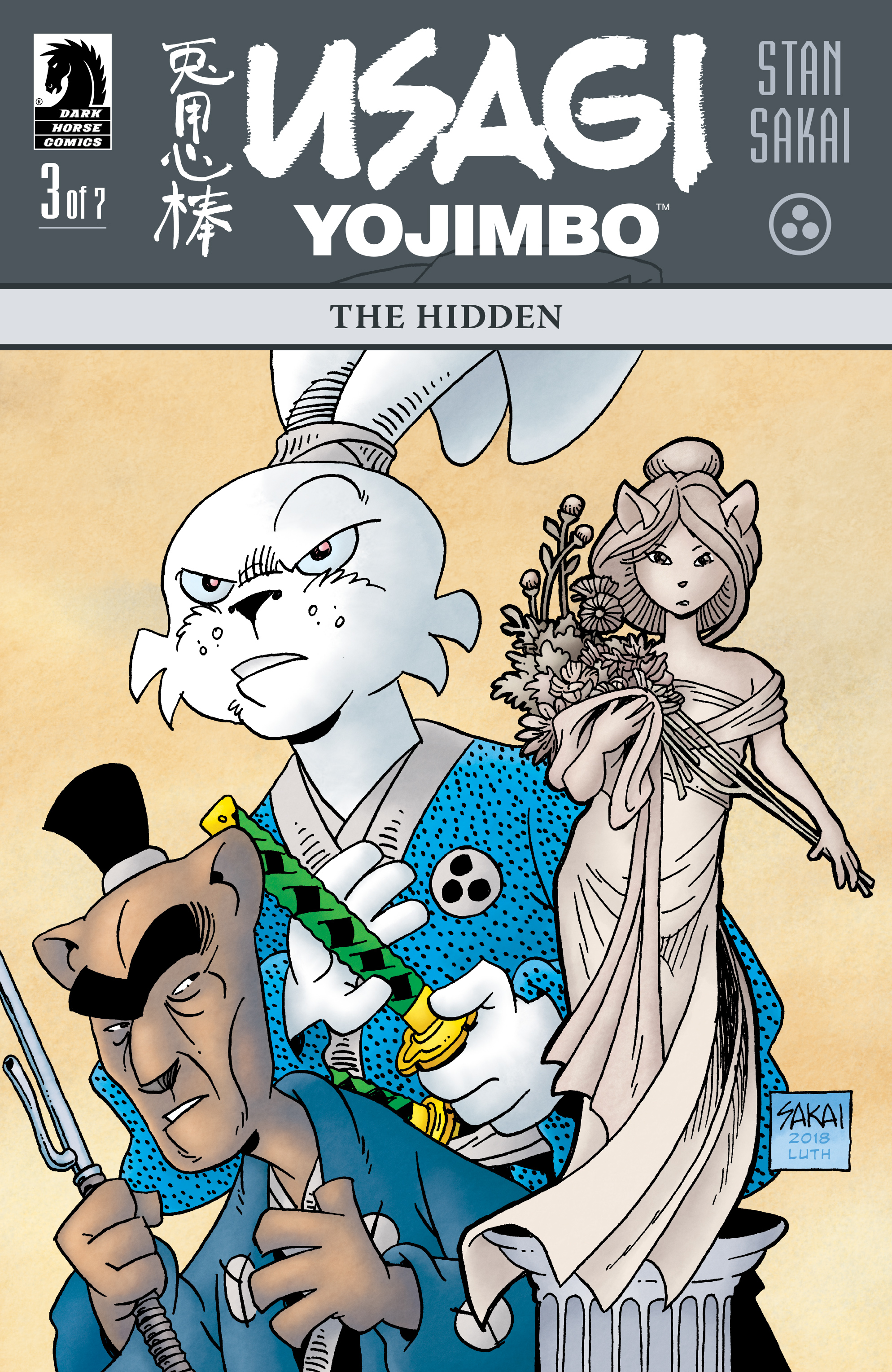 Usagi Yojimbo: The Hidden (2018-): Chapter 3 - Page 1